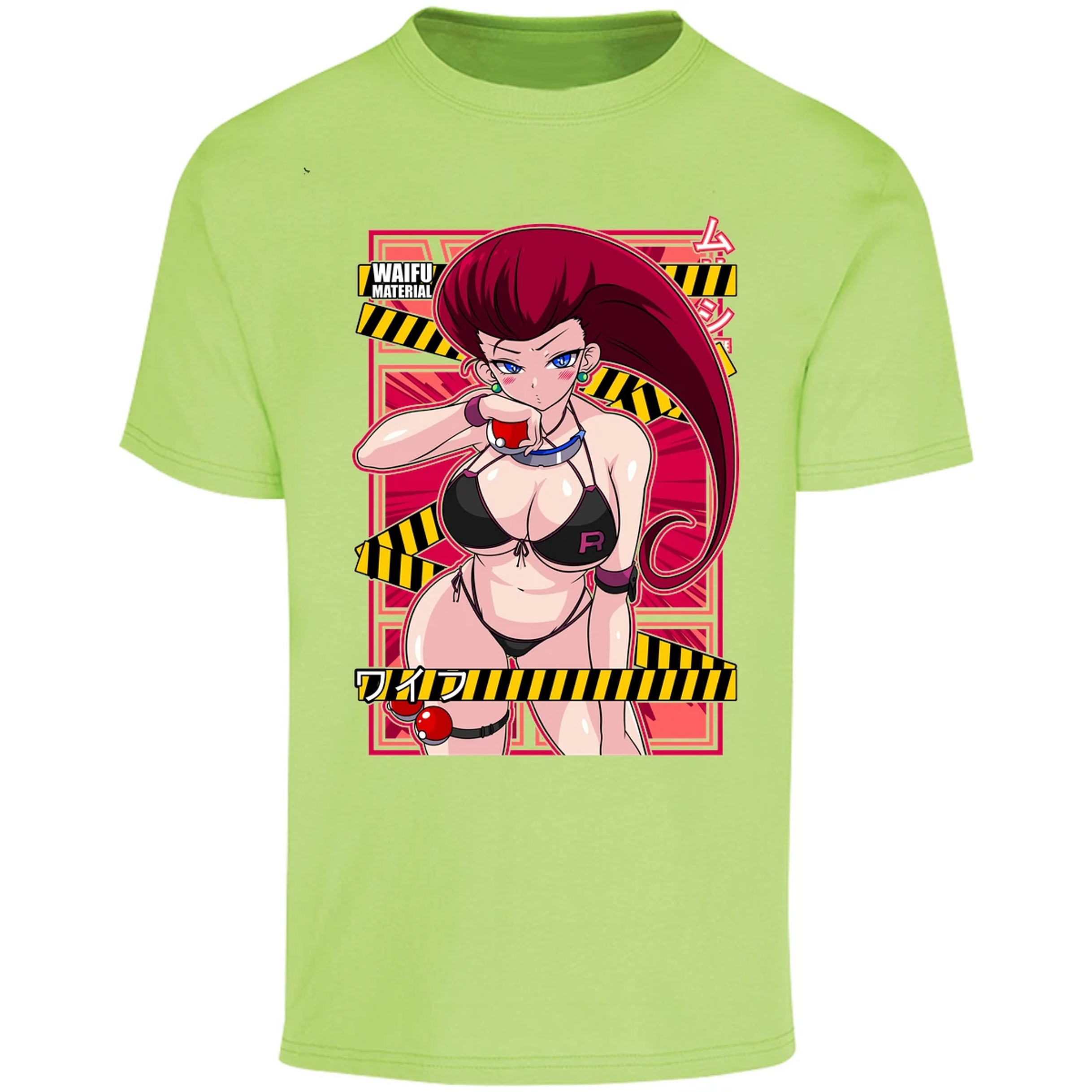 Playera Pokemon Jessie Waifu para Adulto 20