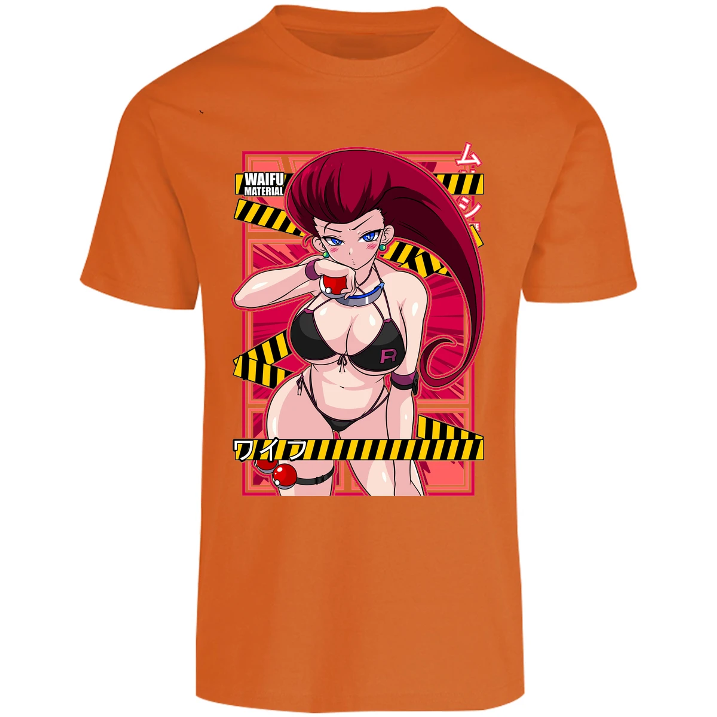 Playera Pokemon Jessie Waifu para Adulto 22