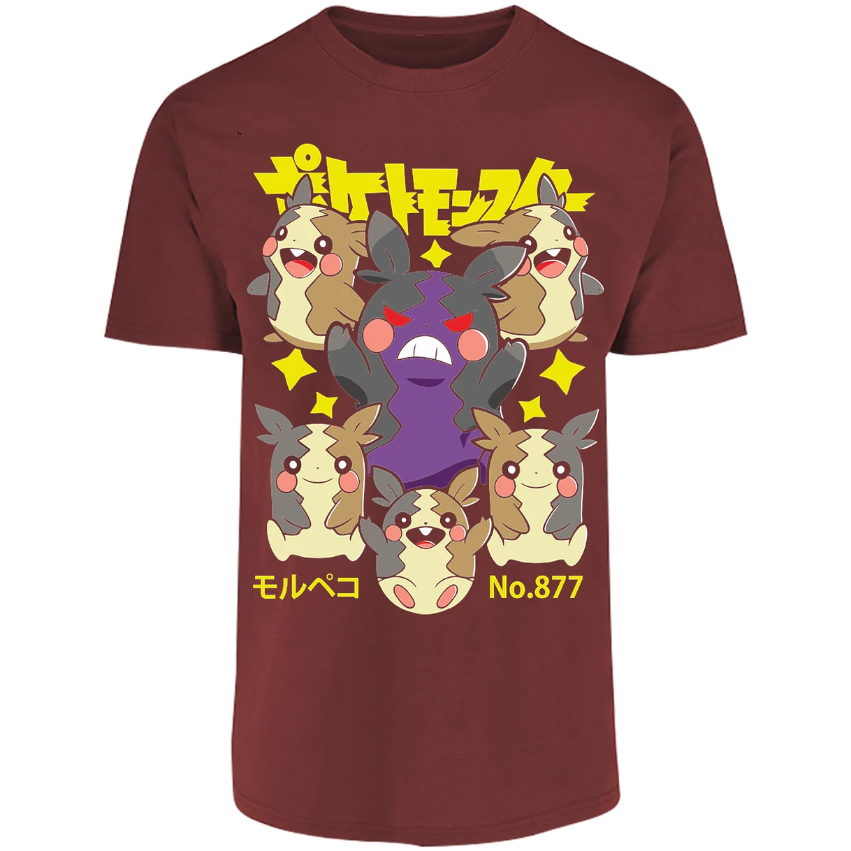 Playera Pokemon Morpeko Anime para Adulto 15