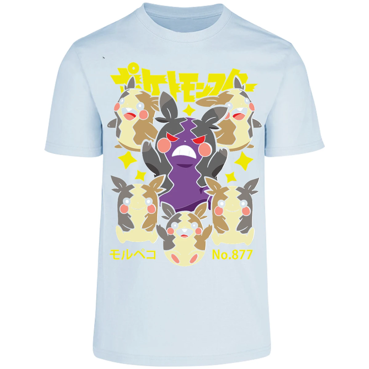 Playera Pokemon Morpeko Anime para Adulto 17
