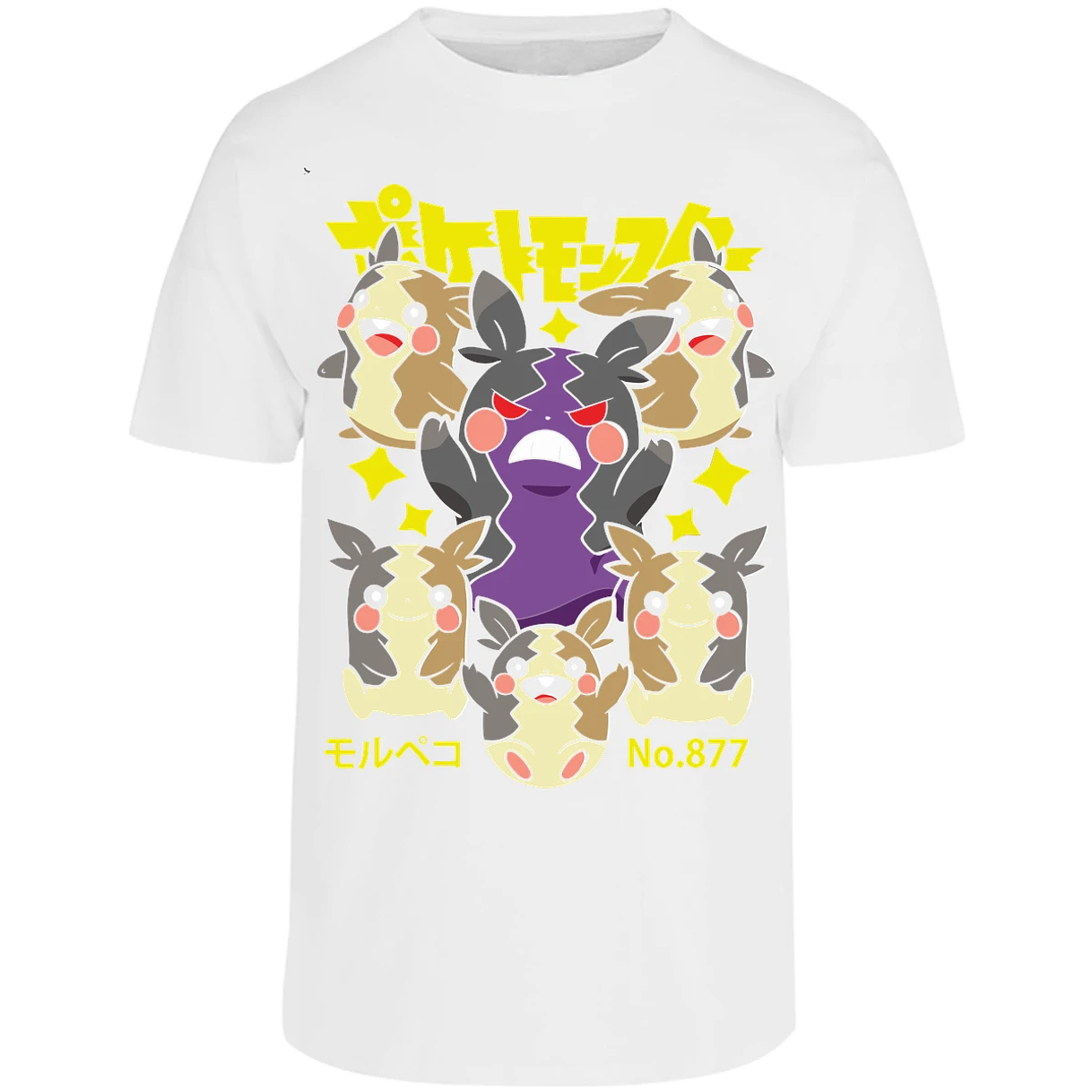 Playera Pokemon Morpeko Anime para Adulto 23
