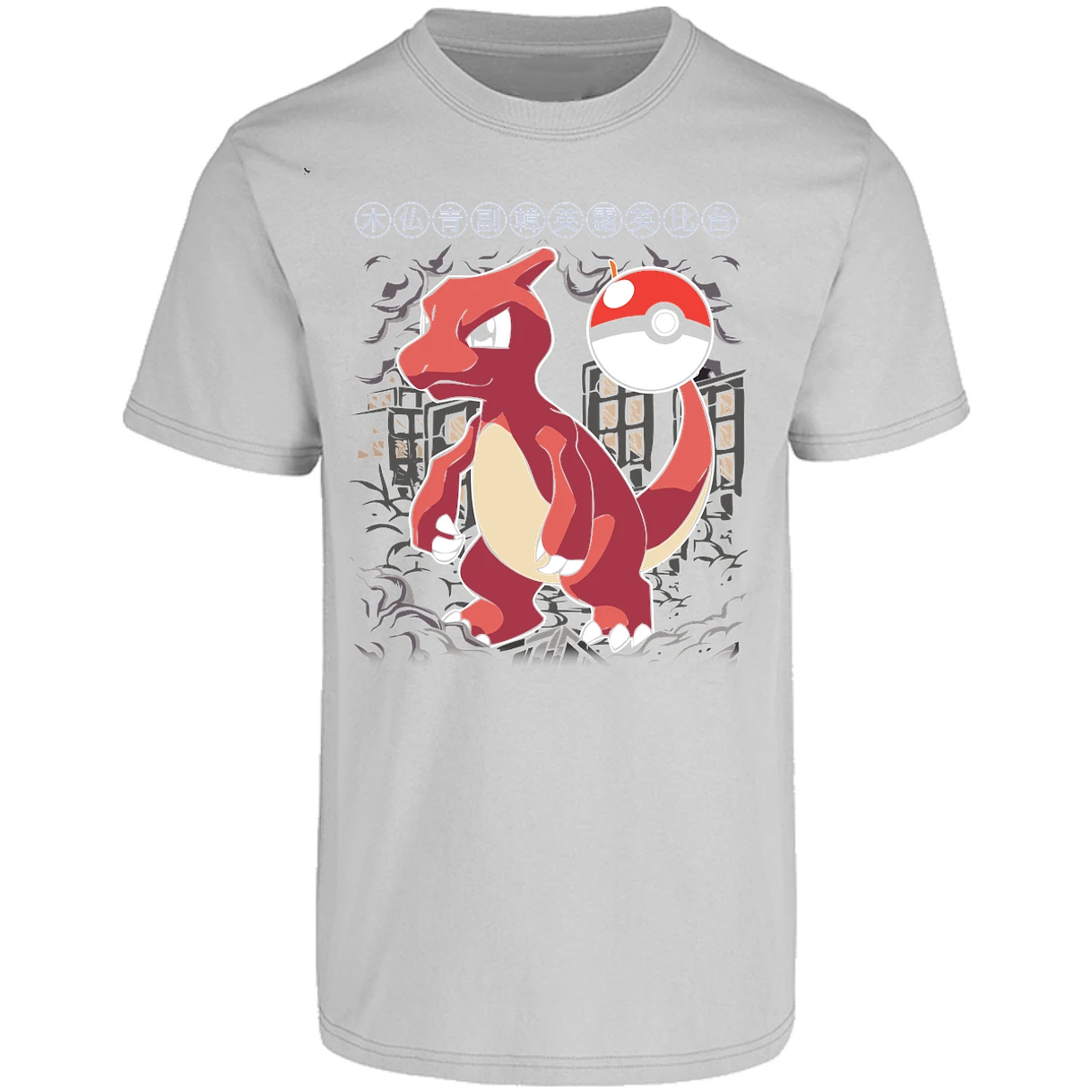 Playera Pokemon Charmander para Adulto 1
