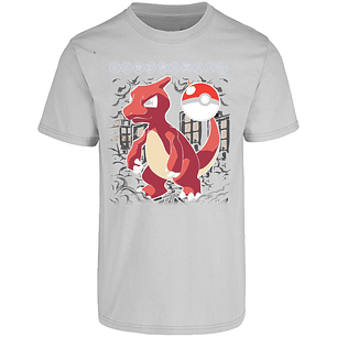 Playera Pokemon Charmander para Adulto