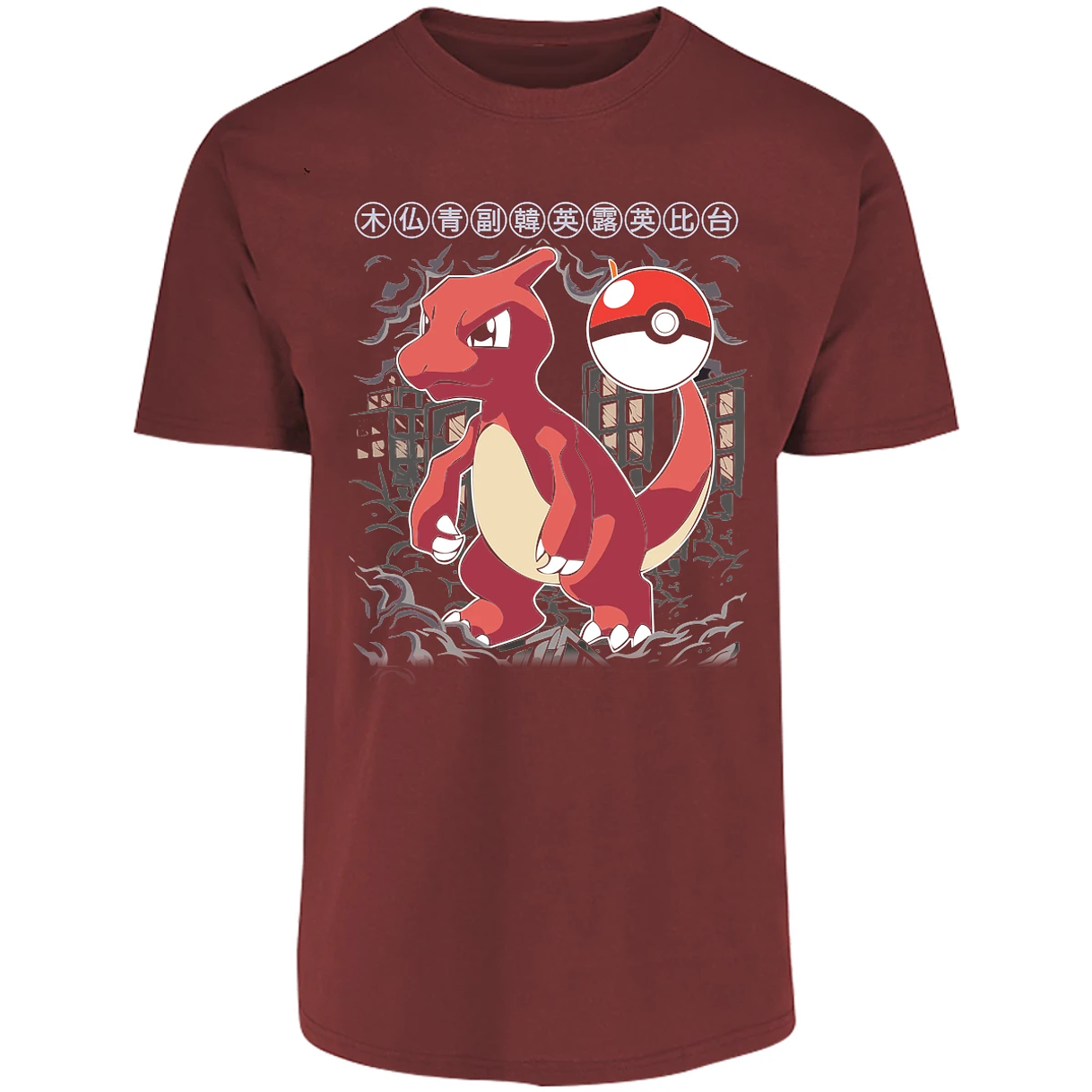 Playera Pokemon Charmander para Adulto 4