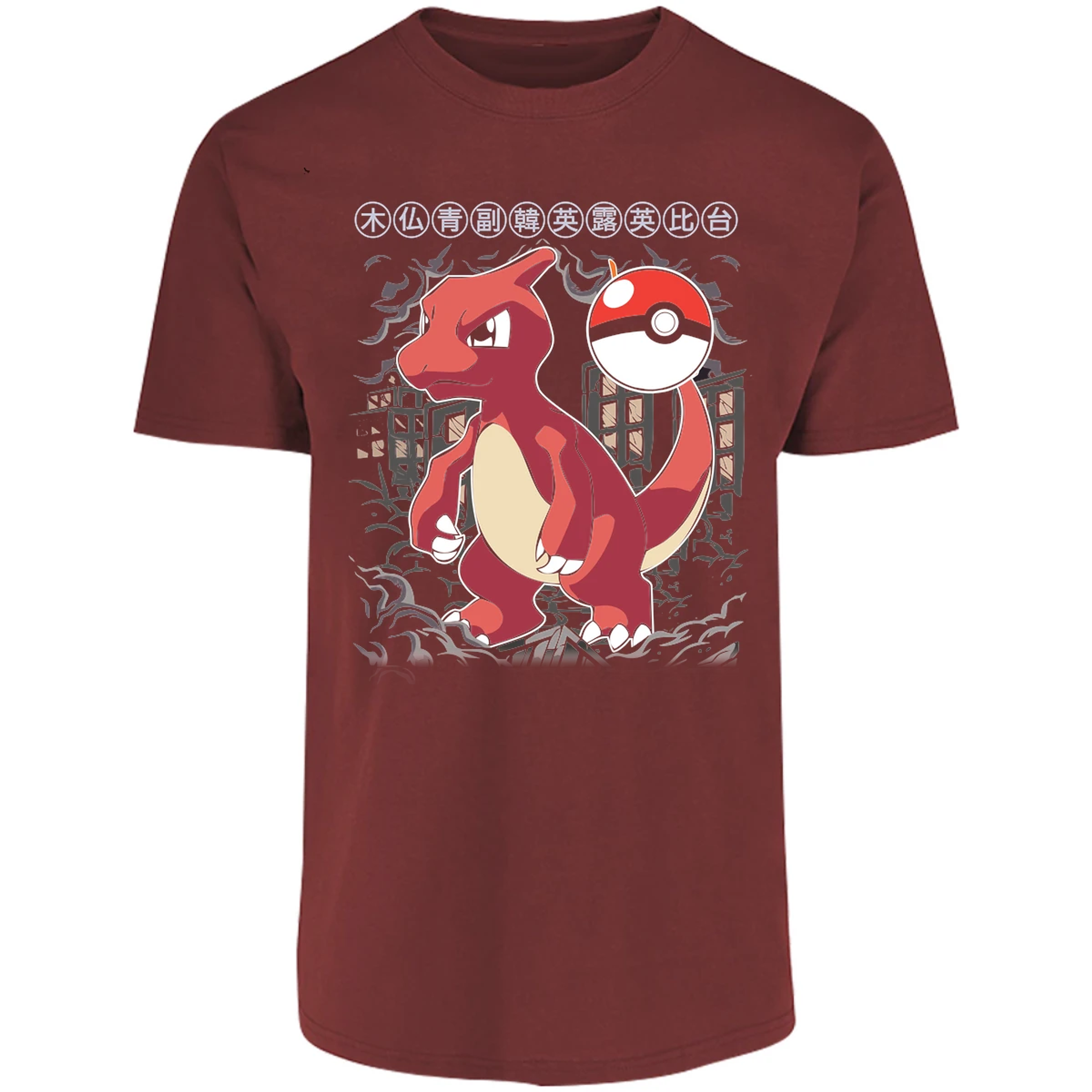 Playera Pokemon Charmander para Adulto 4