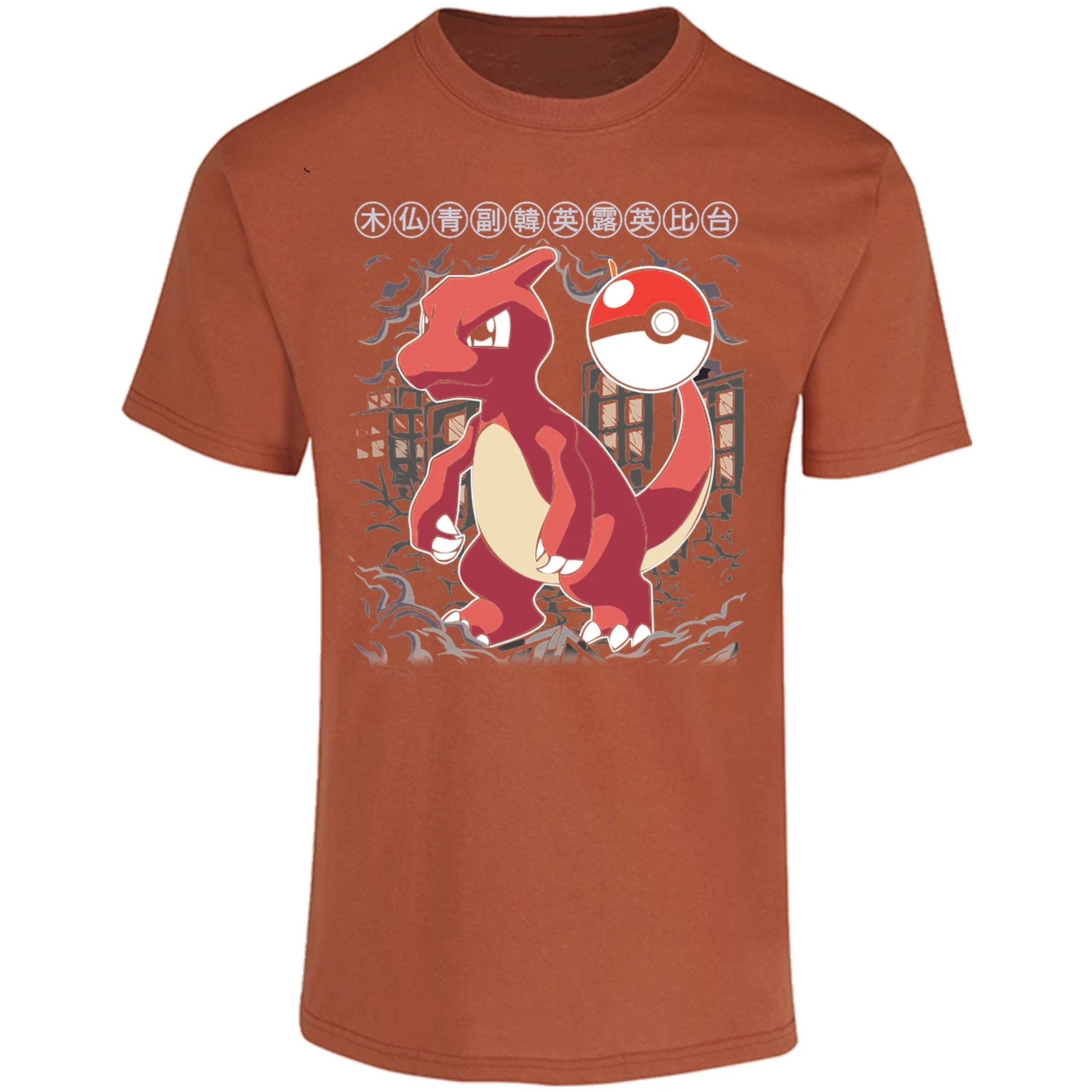 Playera Pokemon Charmander para Adulto 7