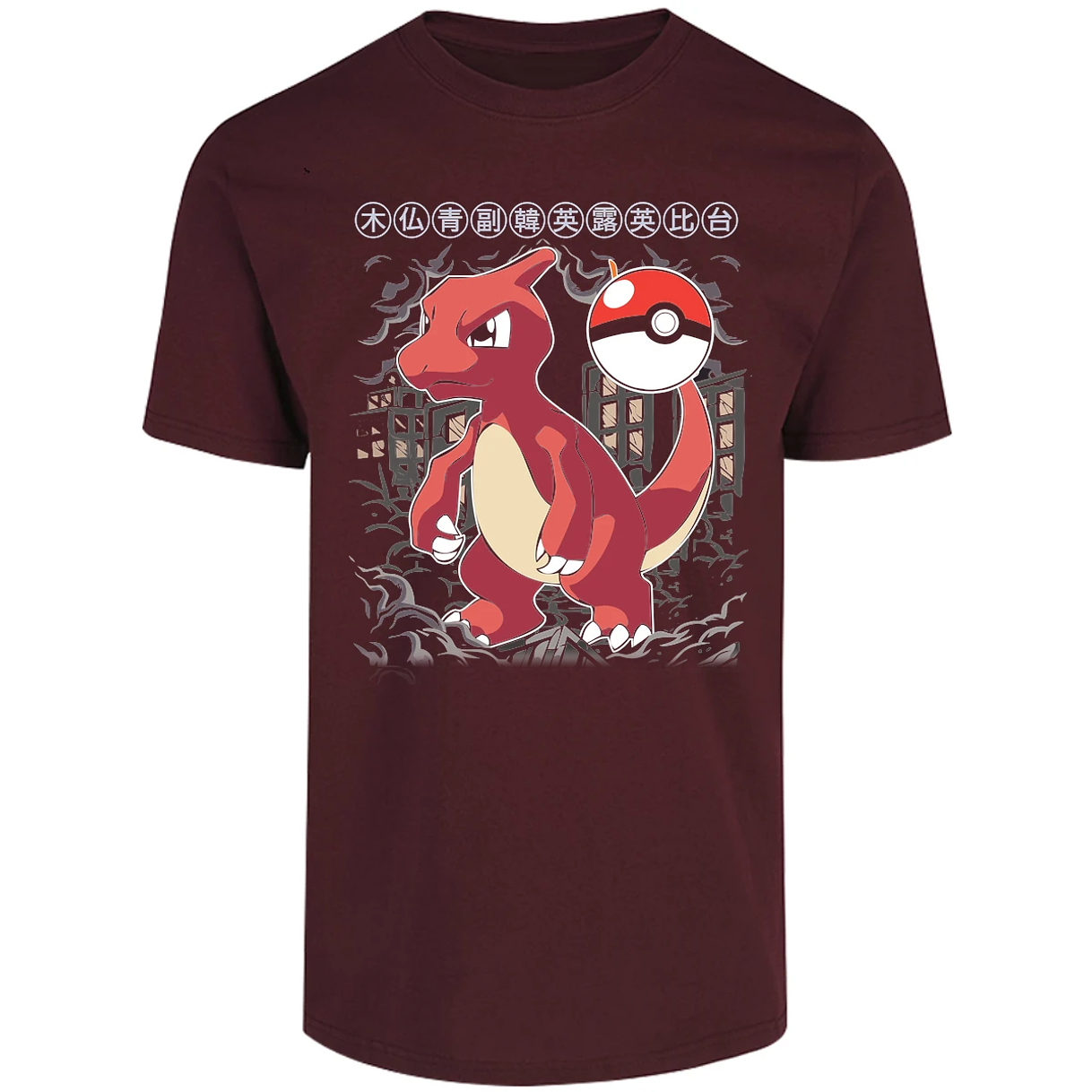 Playera Pokemon Charmander para Adulto 11