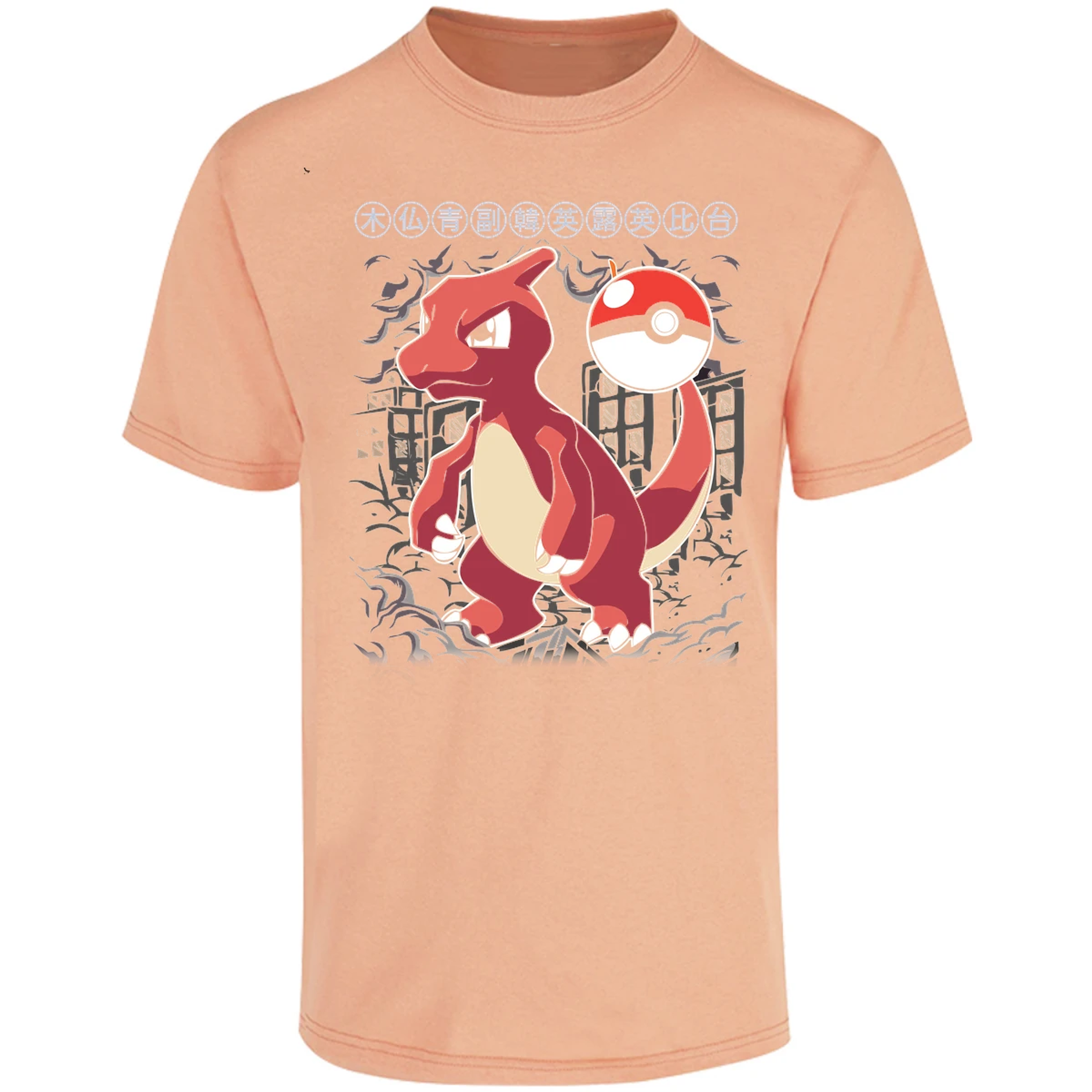Playera Pokemon Charmander para Adulto 12