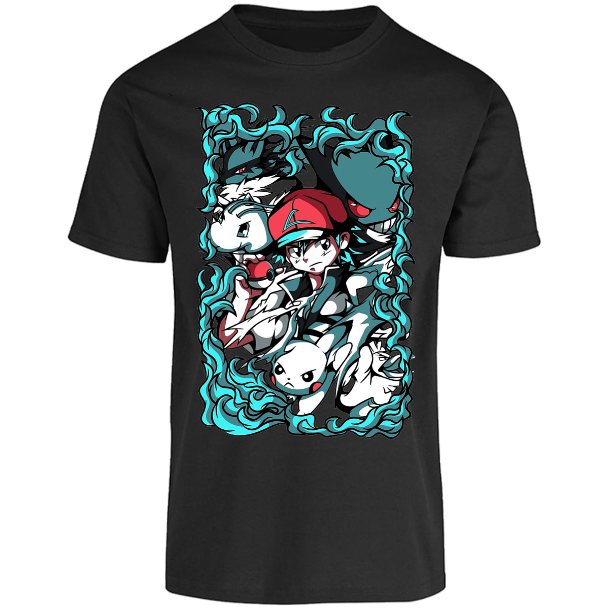 Playera Pokemon Pokemon Poster para Adulto 3
