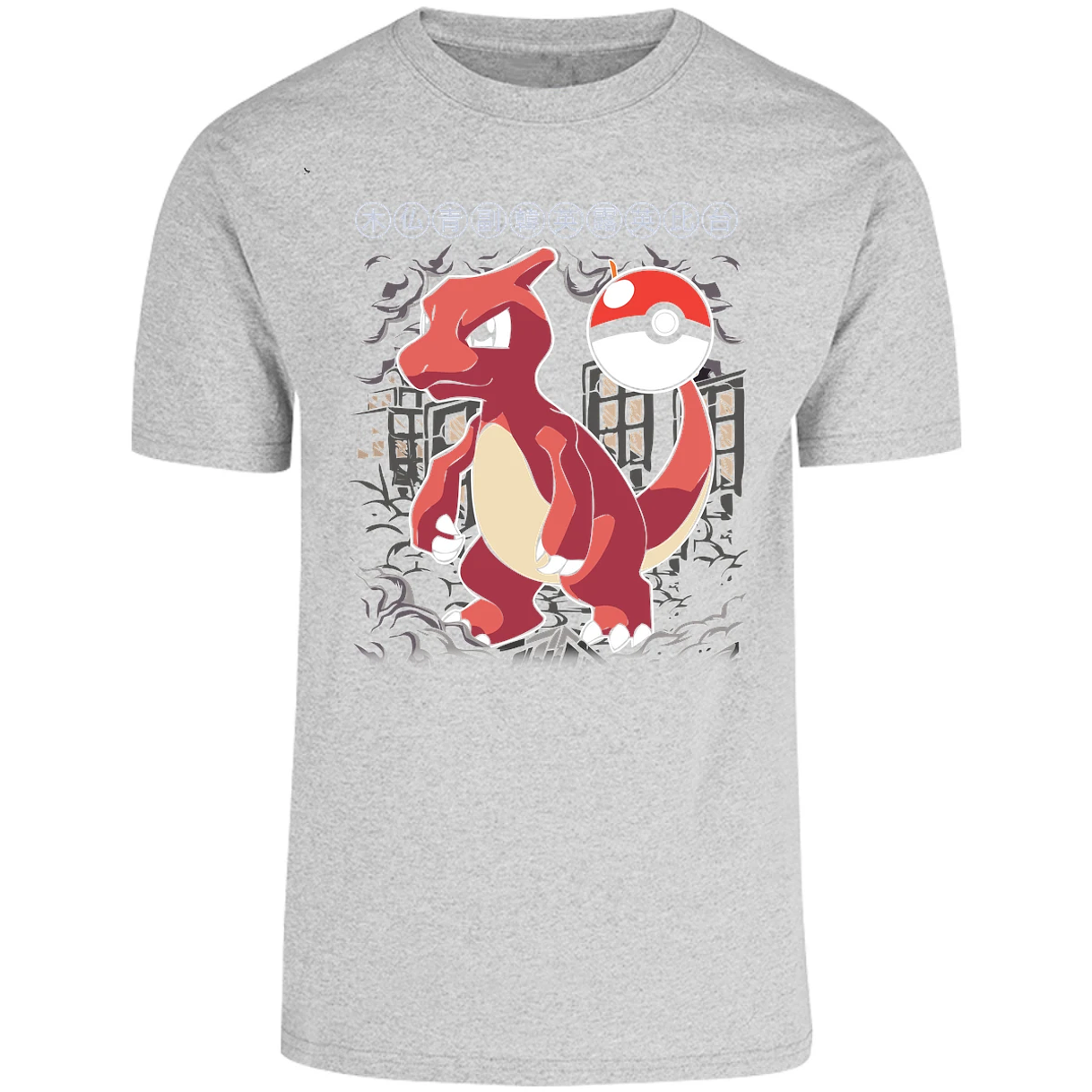 Playera Pokemon Charmander para Adulto 17