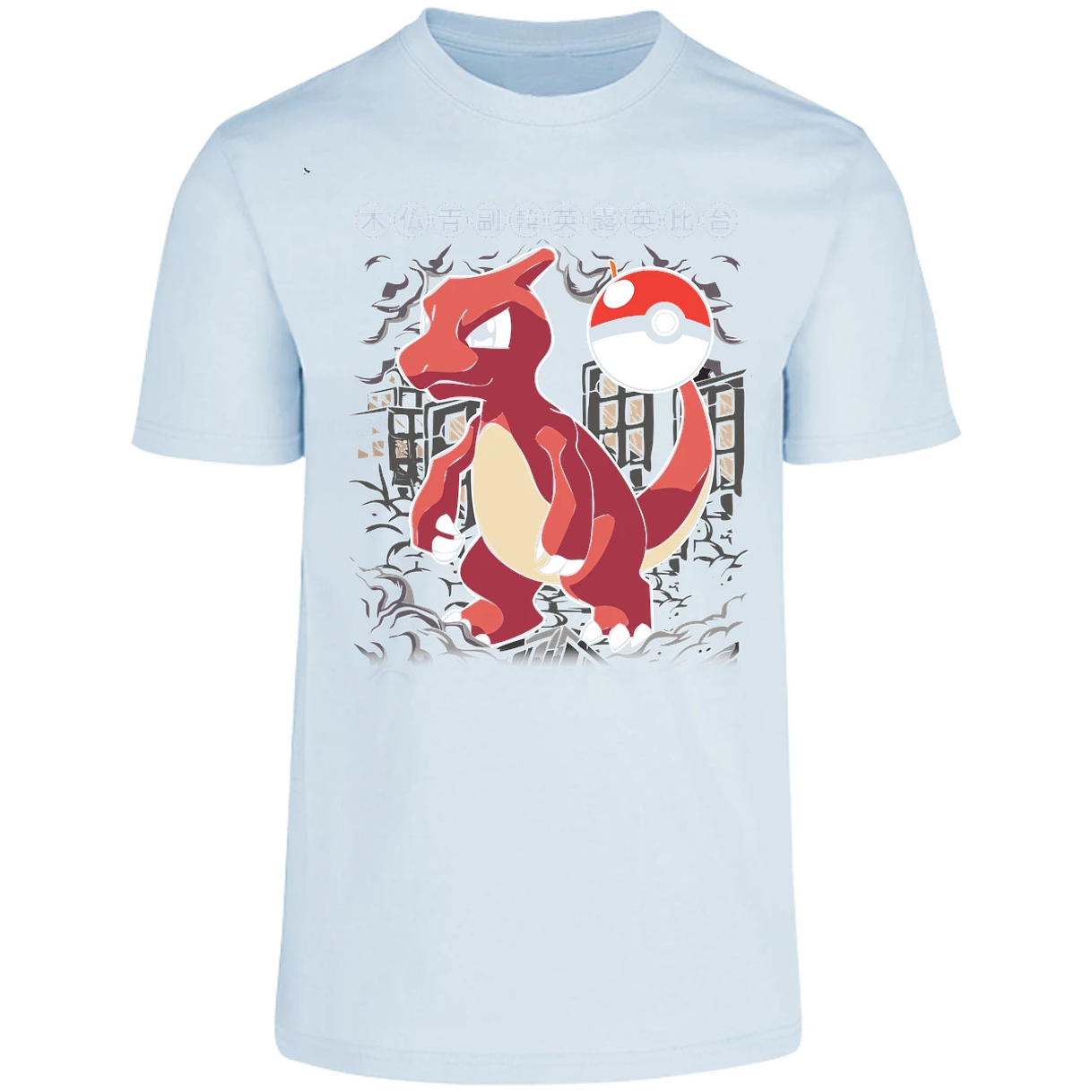 Playera Pokemon Charmander para Adulto 19