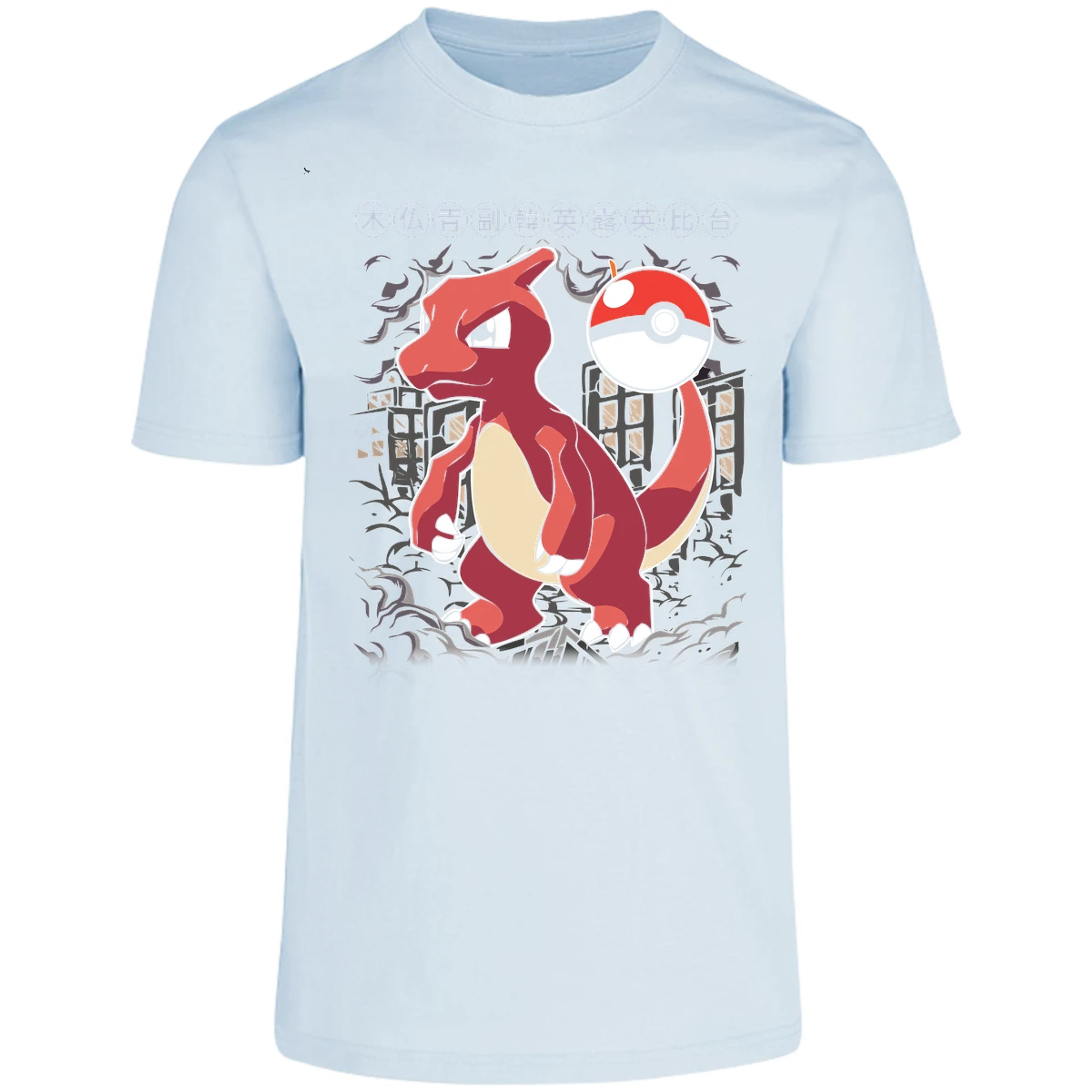 Playera Pokemon Charmander para Adulto 19
