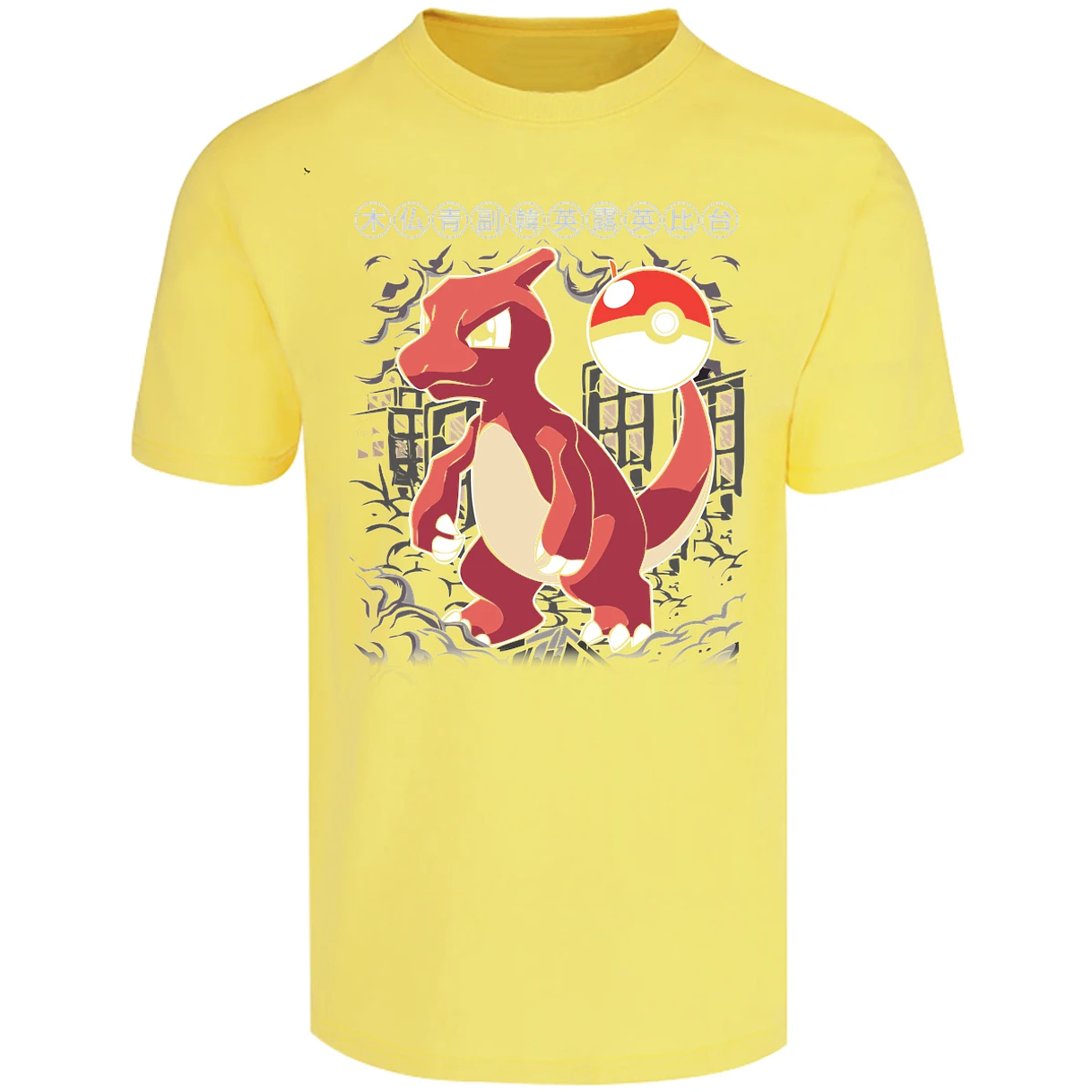 Playera Pokemon Charmander para Adulto 21