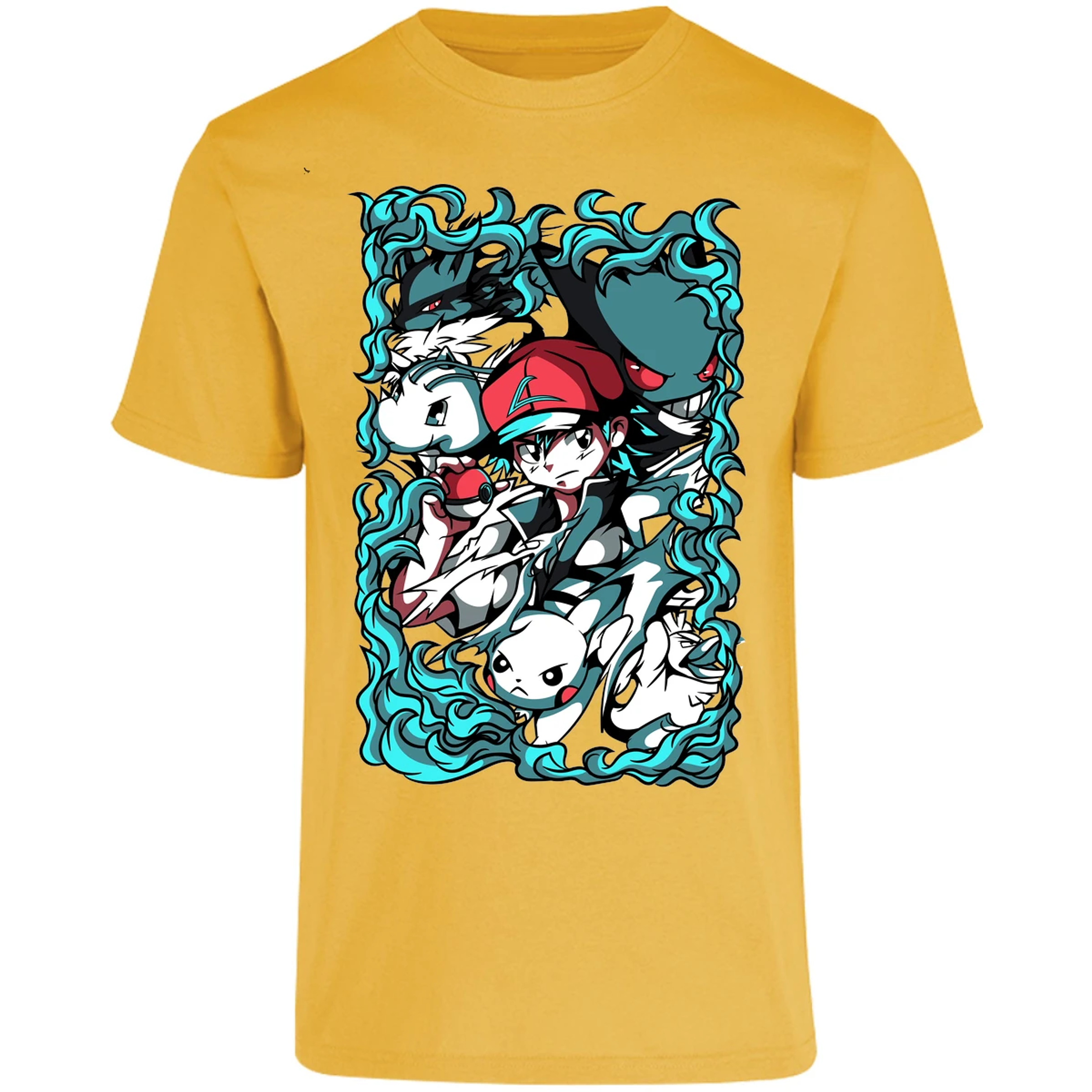 Playera Pokemon Pokemon Poster para Adulto 1