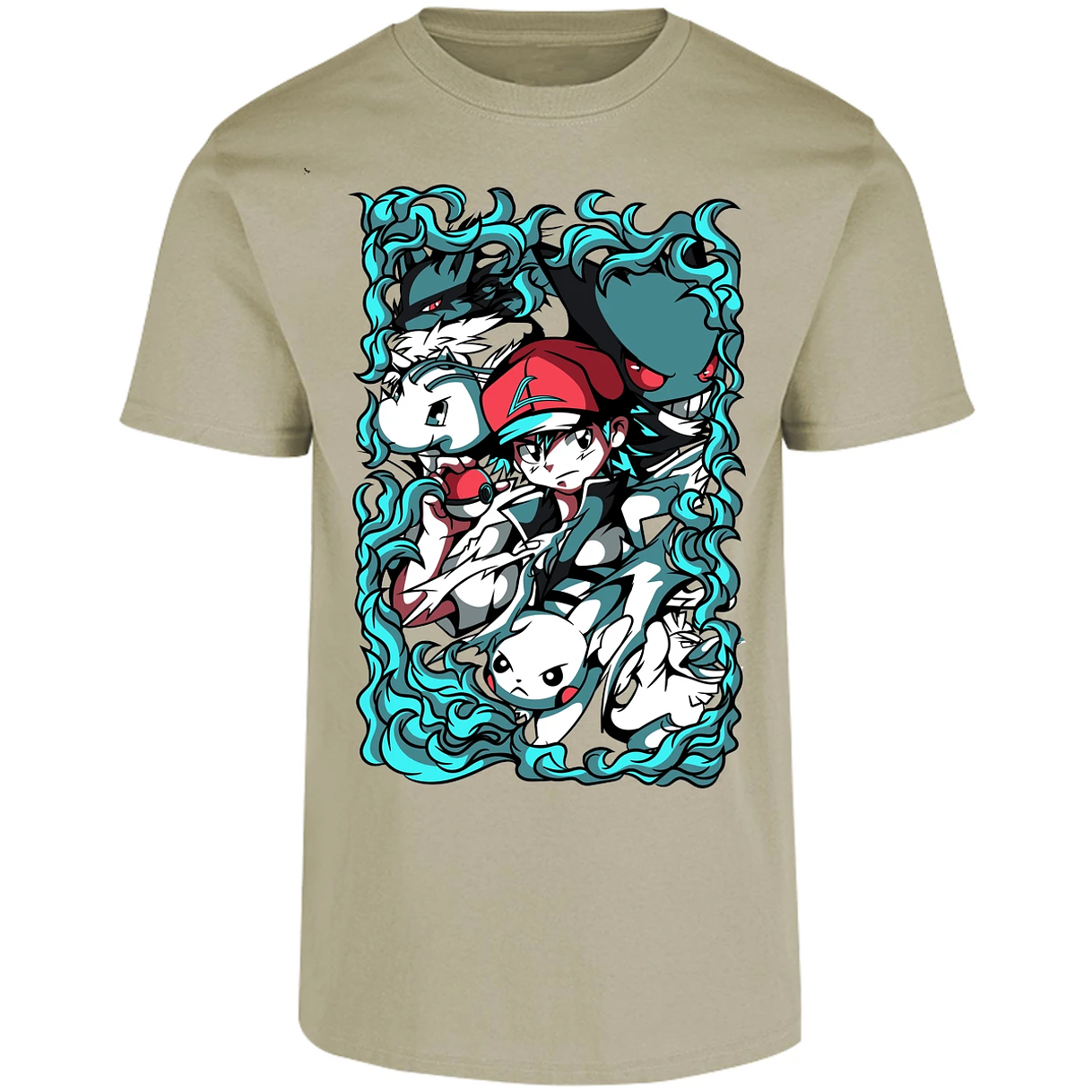 Playera Pokemon Pokemon Poster para Adulto 9