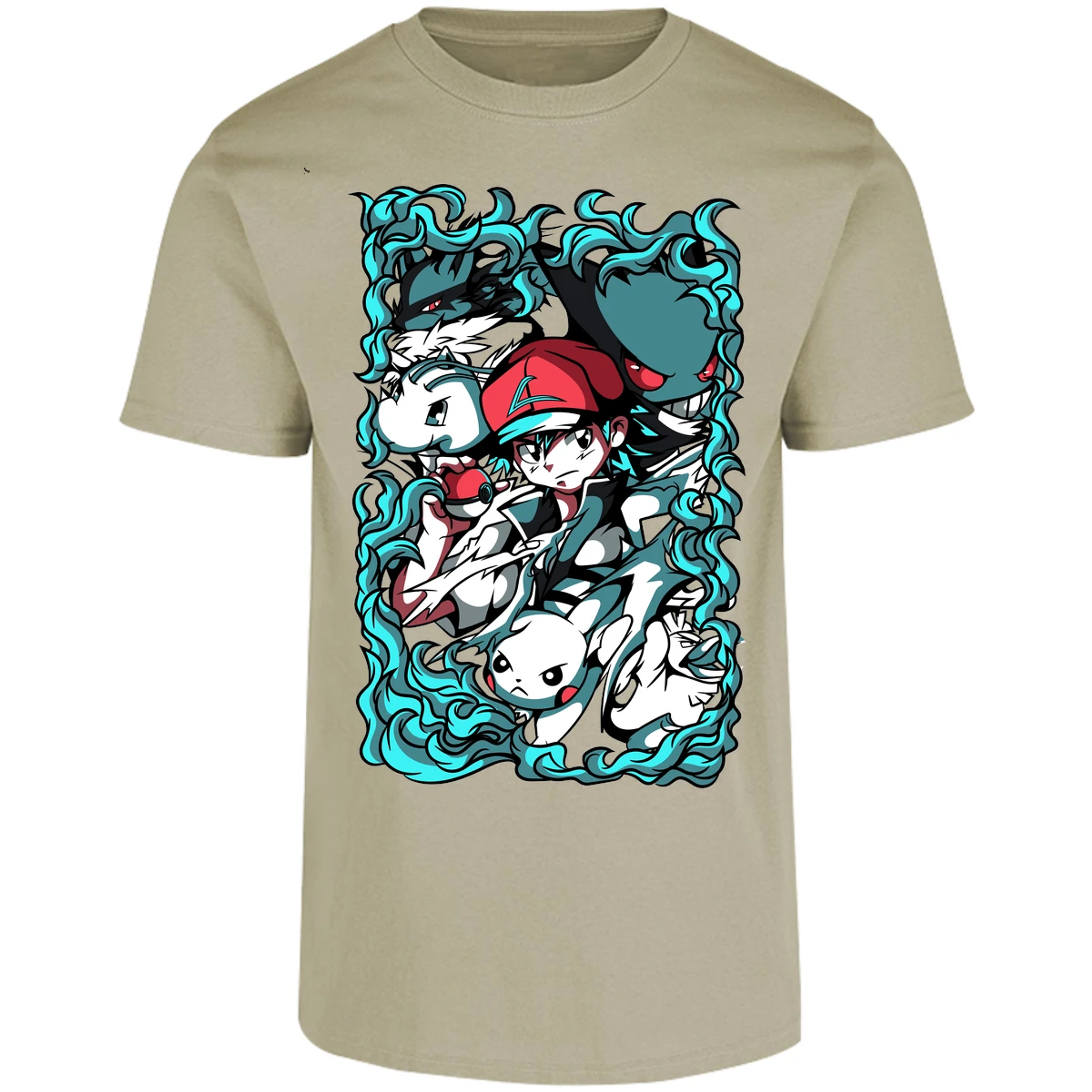 Playera Pokemon Pokemon Poster para Adulto 9