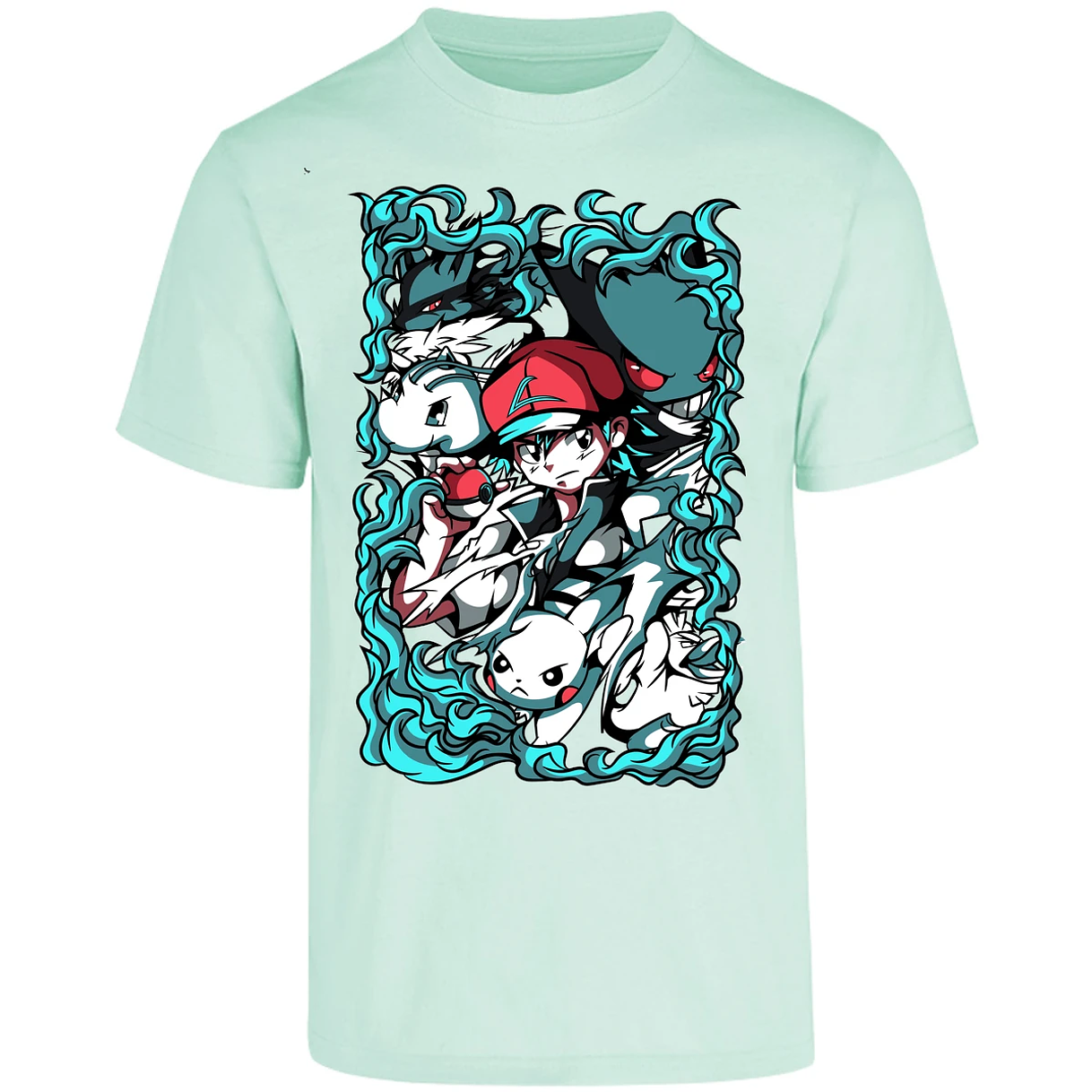 Playera Pokemon Pokemon Poster para Adulto 14