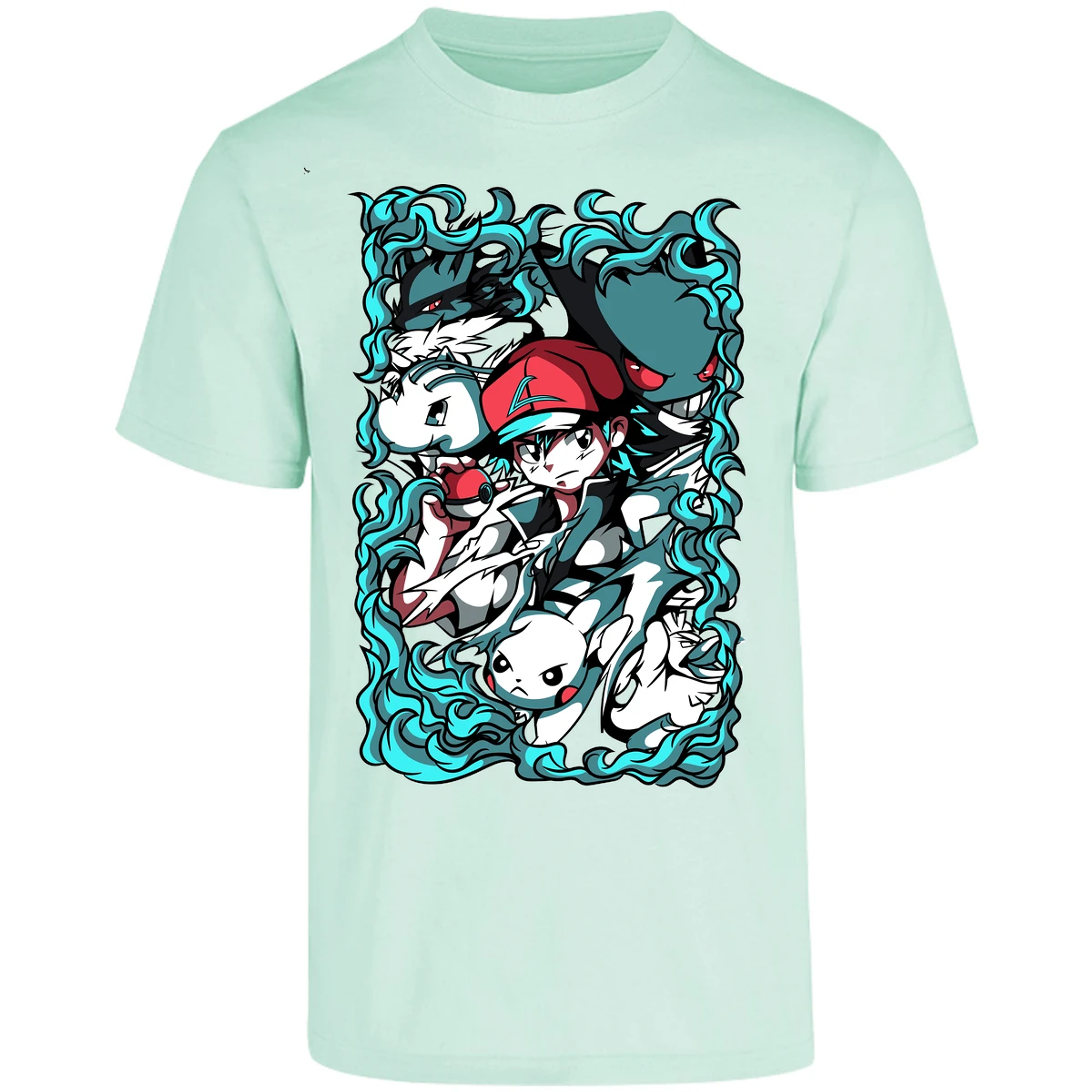 Playera Pokemon Pokemon Poster para Adulto 14
