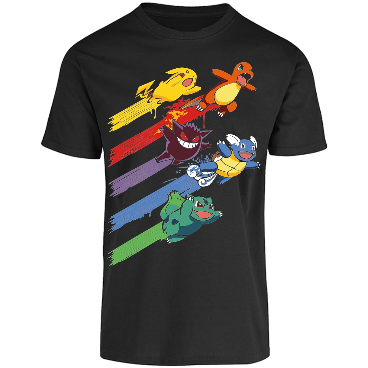 Playera Pokemon Anime Pokemon para Adulto 29