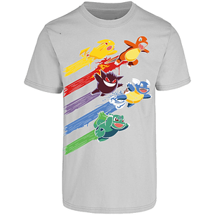 Playera Pokemon Anime Pokemon para Adulto