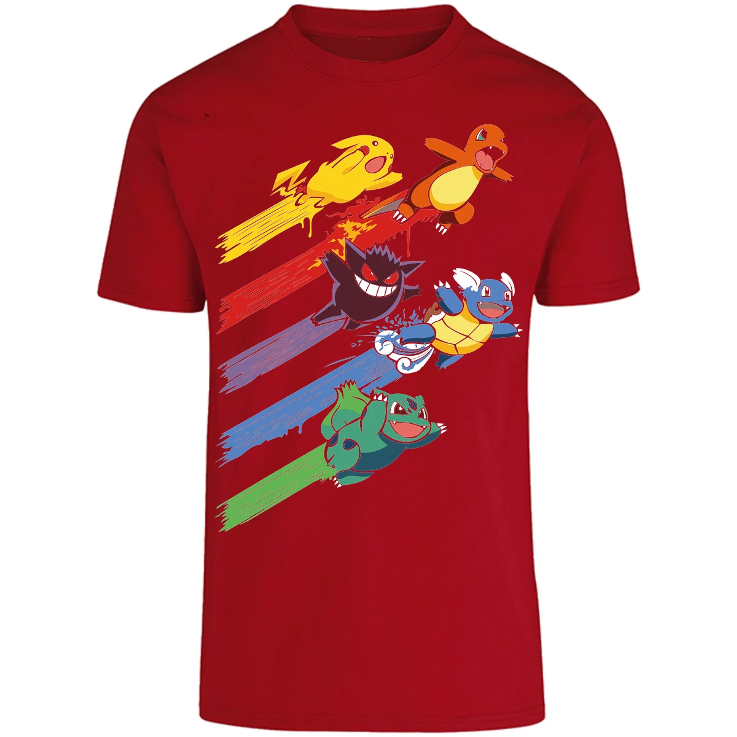Playera Pokemon Anime Pokemon para Adulto 3