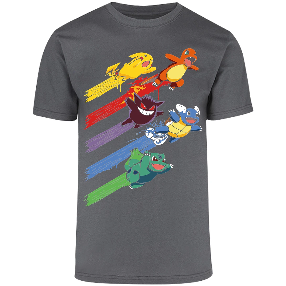 Playera Pokemon Anime Pokemon para Adulto 7