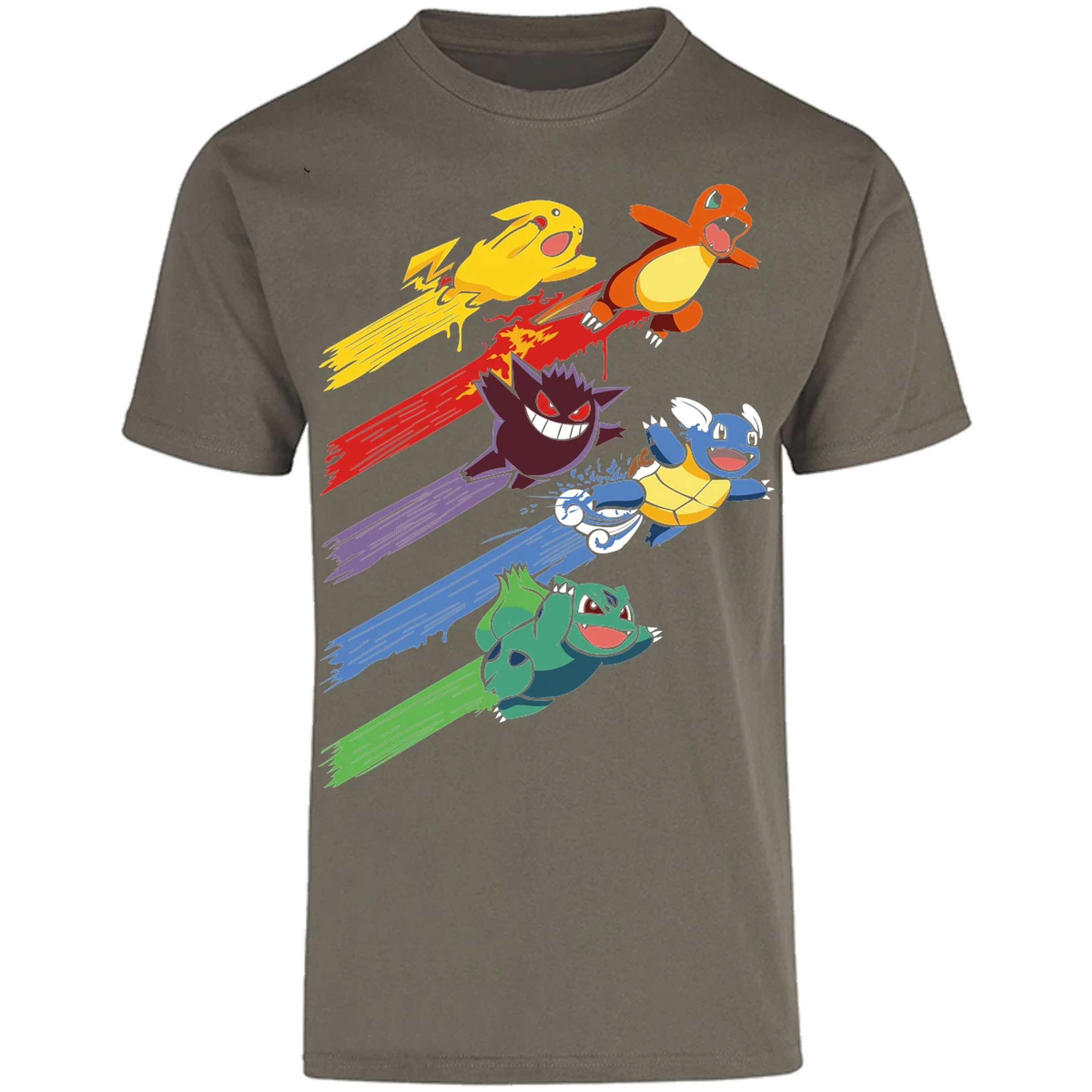 Playera Pokemon Anime Pokemon para Adulto 8