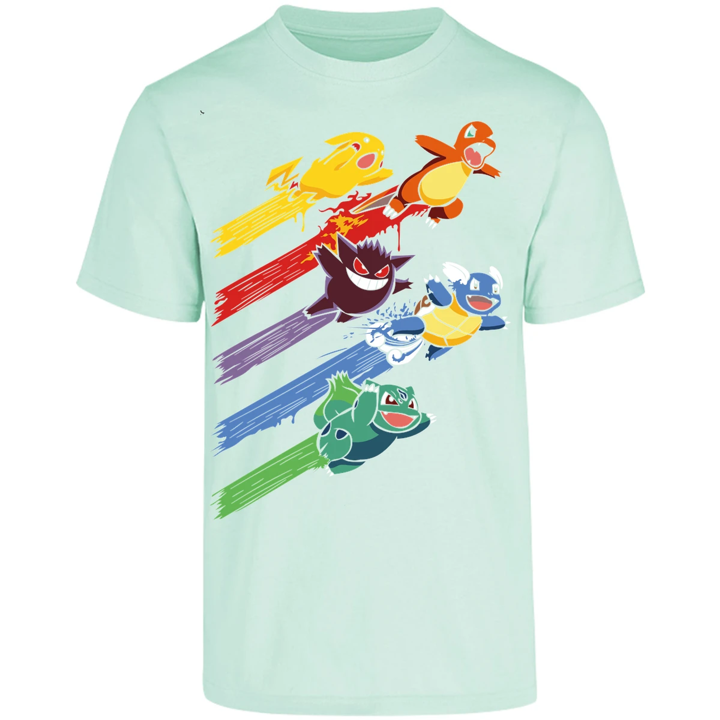 Playera Pokemon Anime Pokemon para Adulto 9