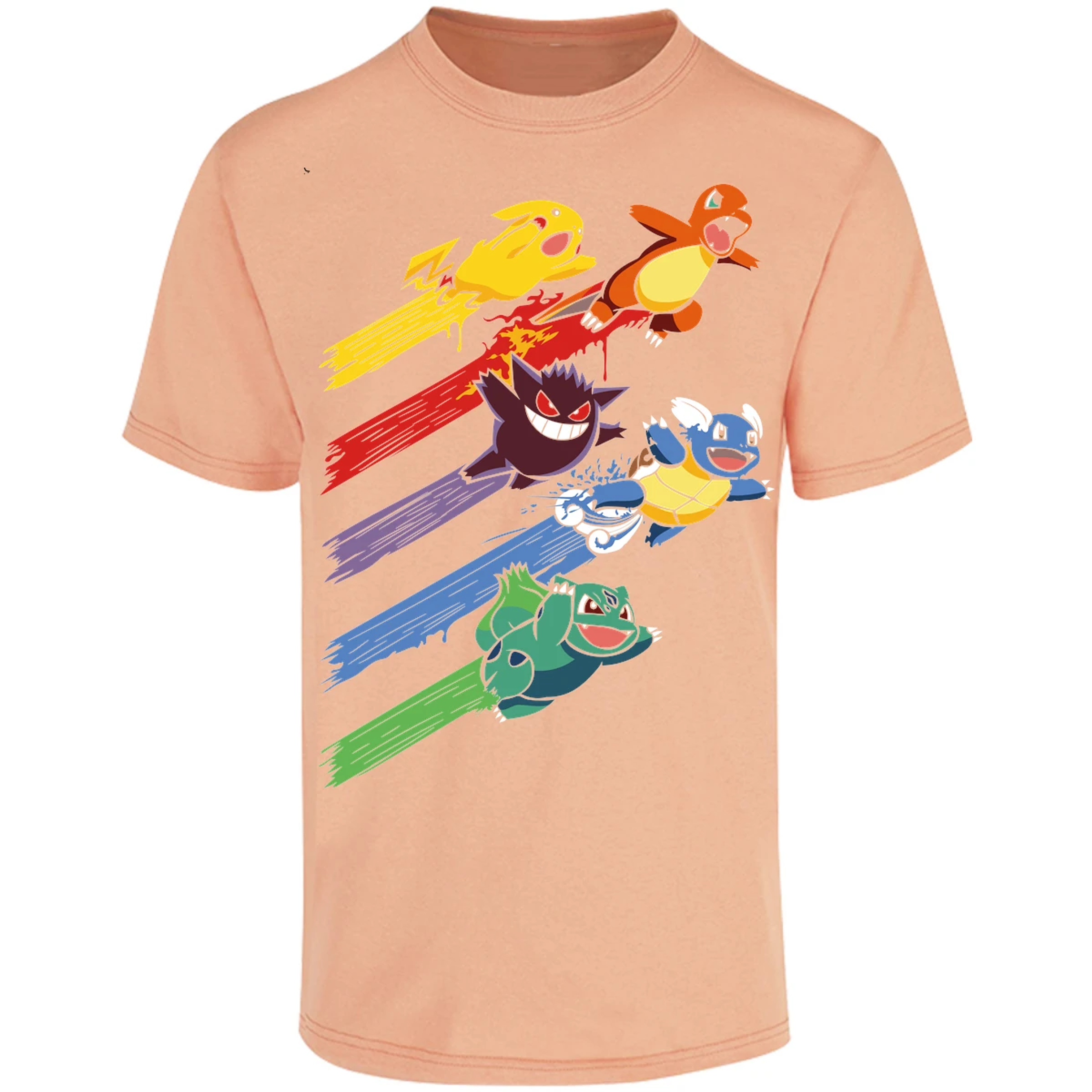 Playera Pokemon Anime Pokemon para Adulto 12