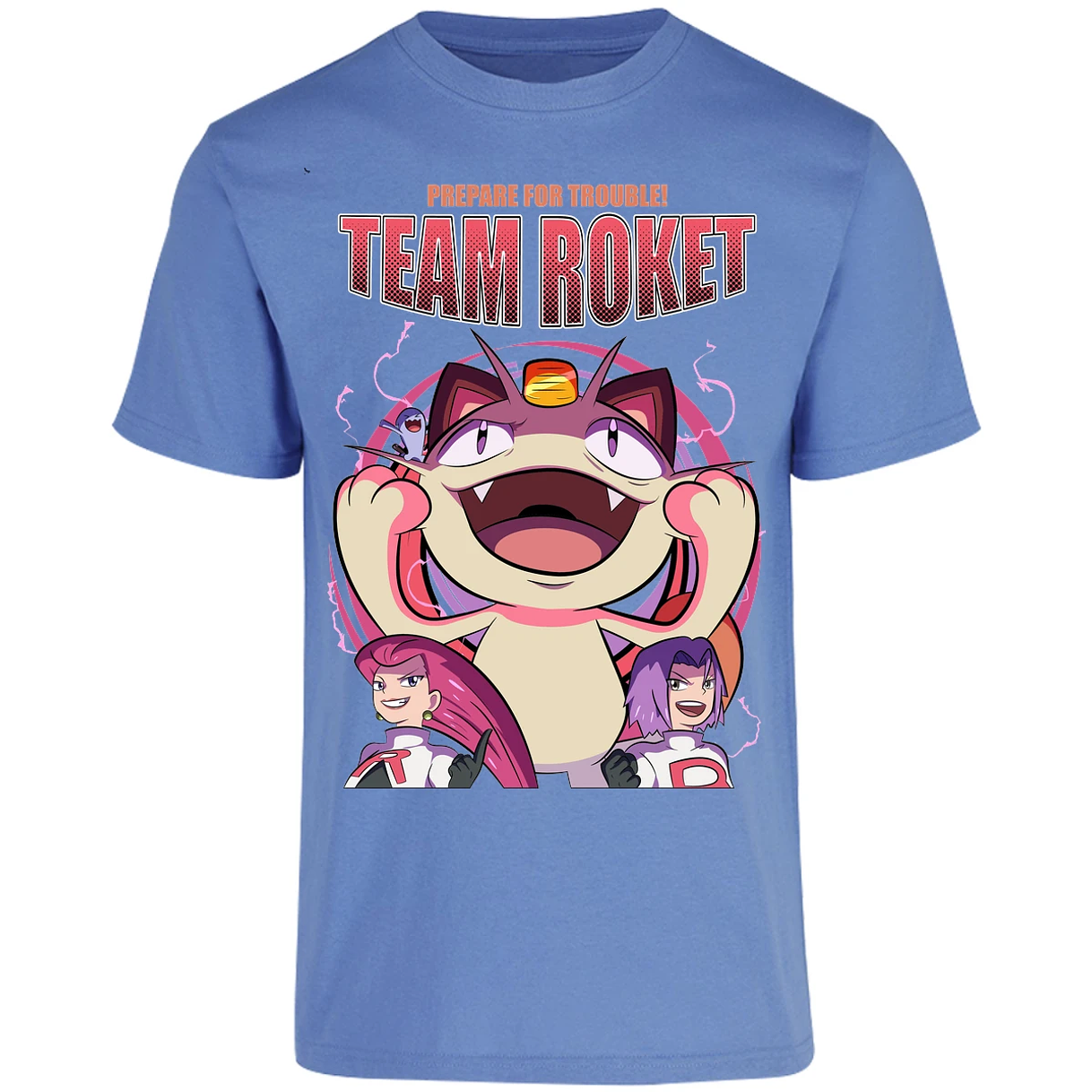 Playera Pokemon Team Rocket para Adulto 3