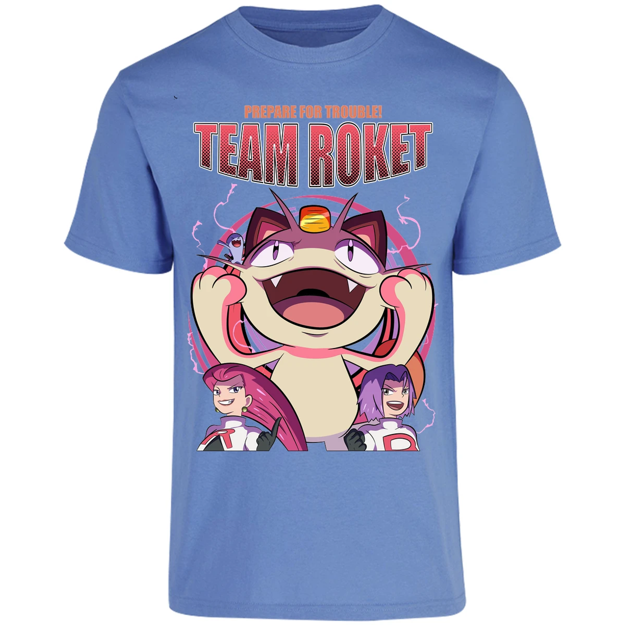 Playera Pokemon Team Rocket para Adulto 3