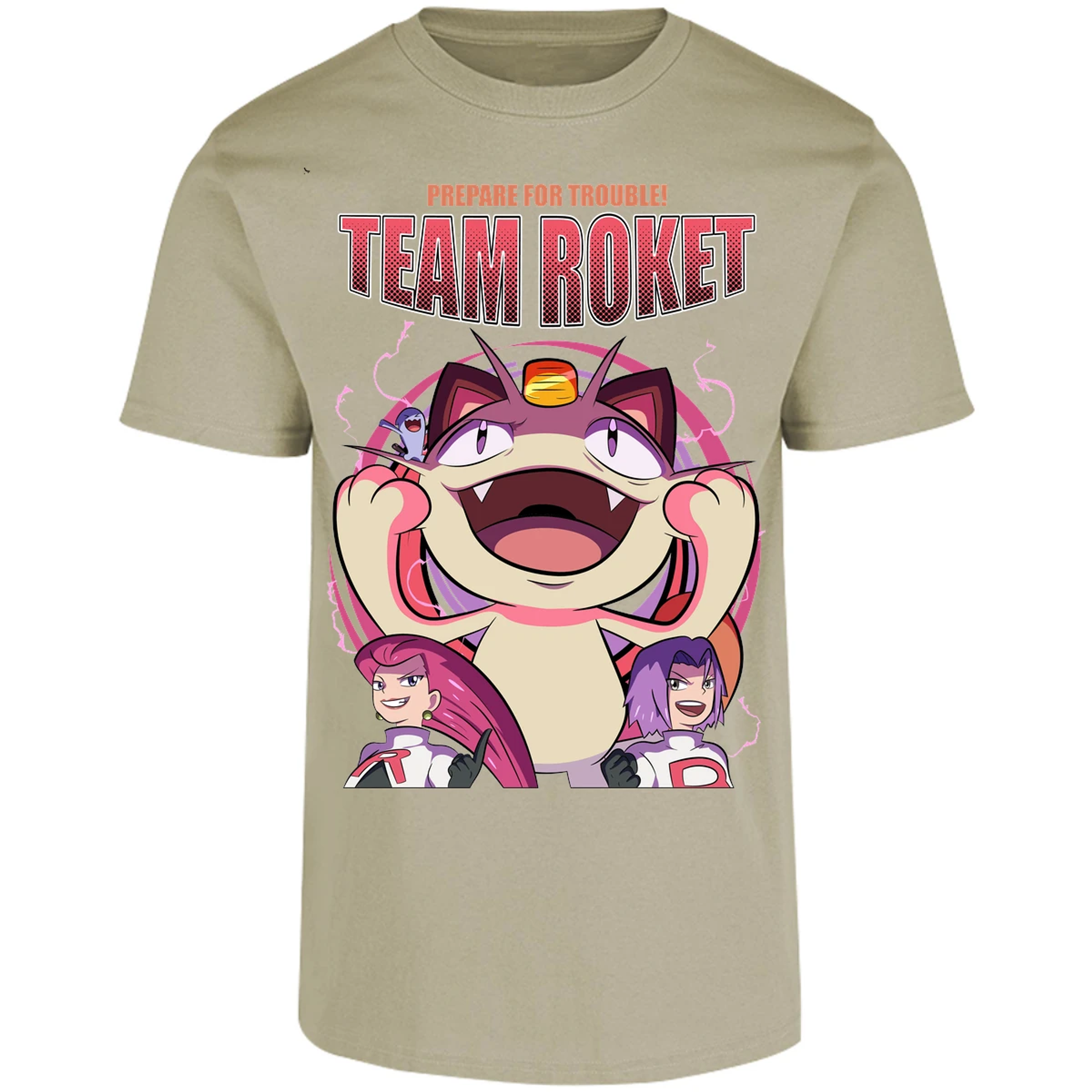 Playera Pokemon Team Rocket para Adulto 12