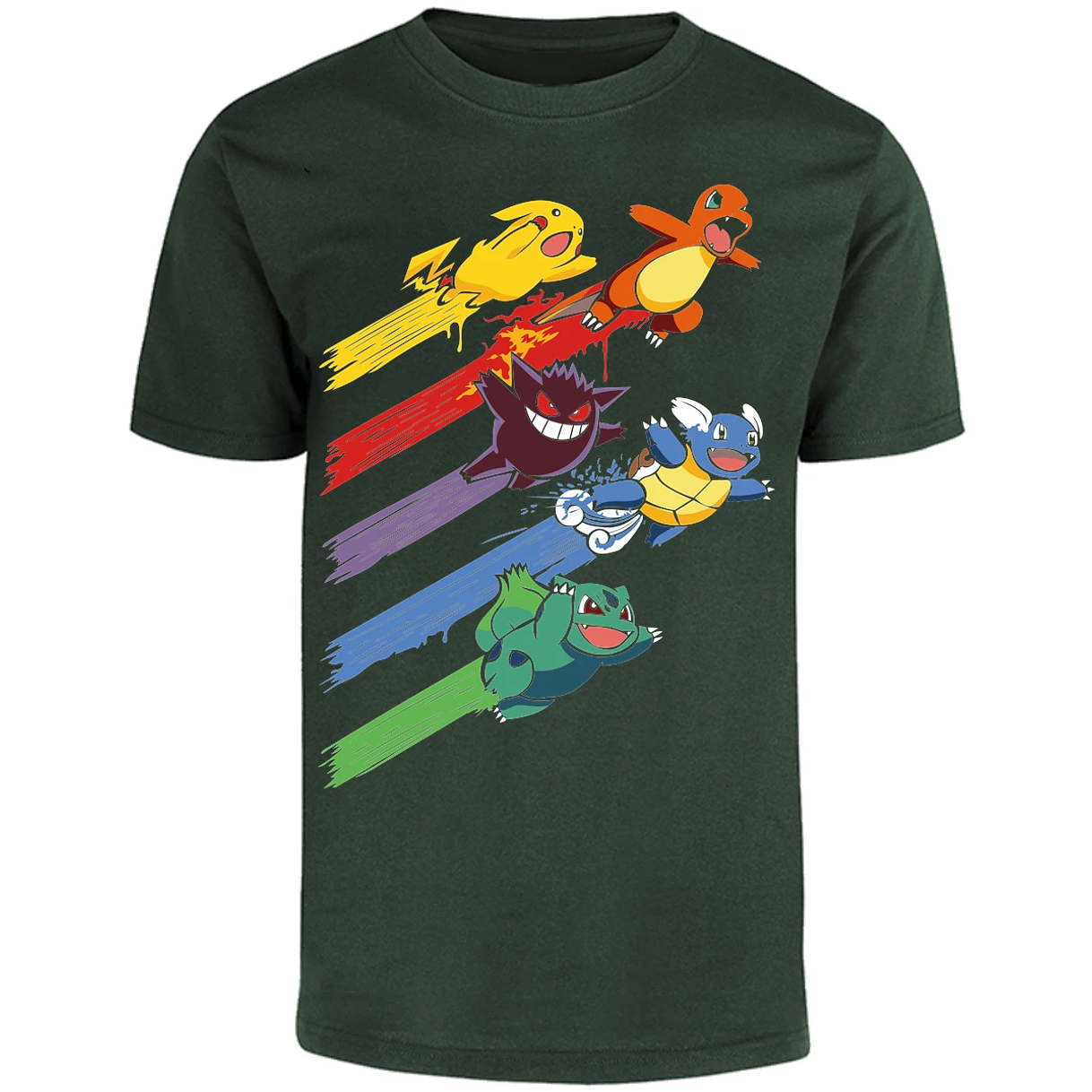 Playera Pokemon Anime Pokemon para Adulto 18