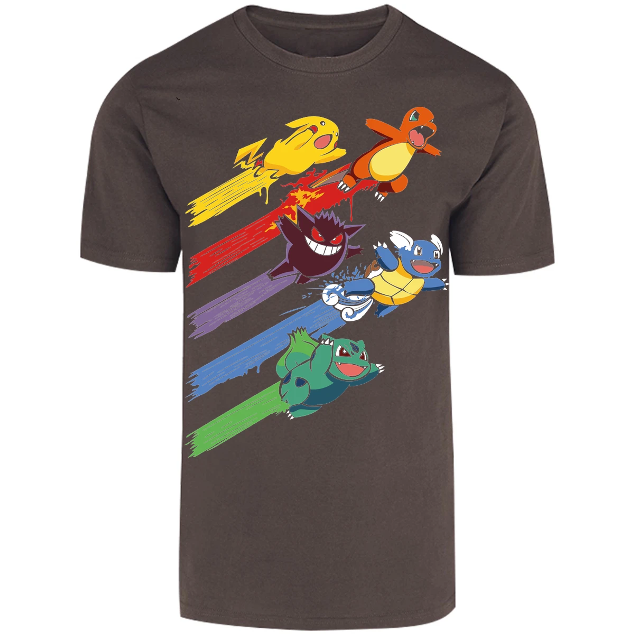 Playera Pokemon Anime Pokemon para Adulto 21