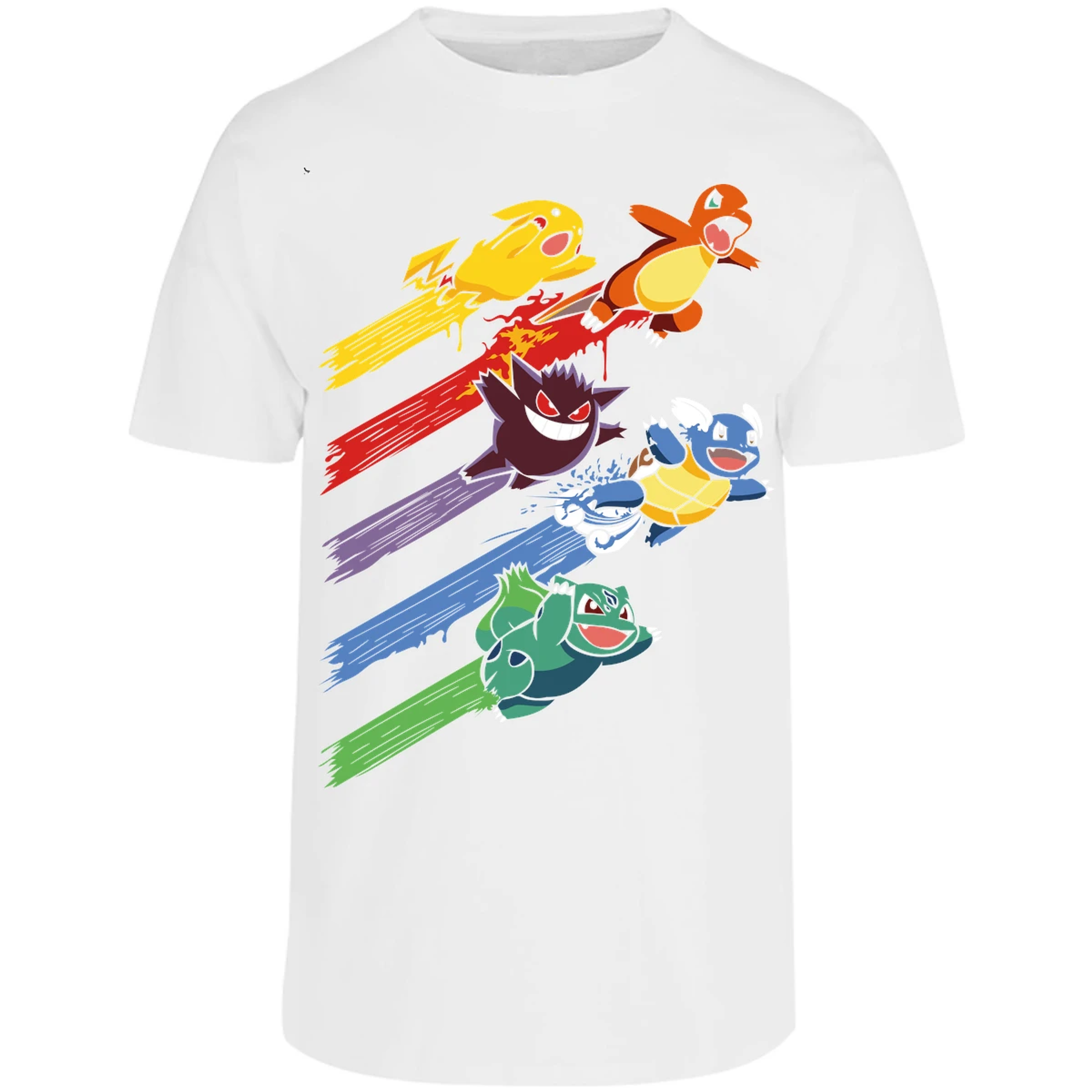 Playera Pokemon Anime Pokemon para Adulto 23