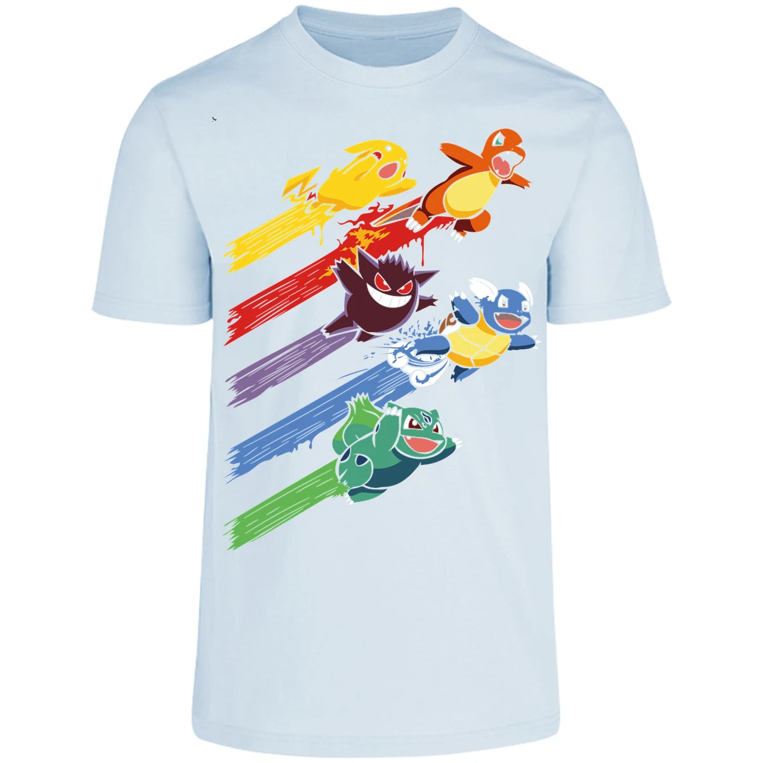 Playera Pokemon Anime Pokemon para Adulto 25