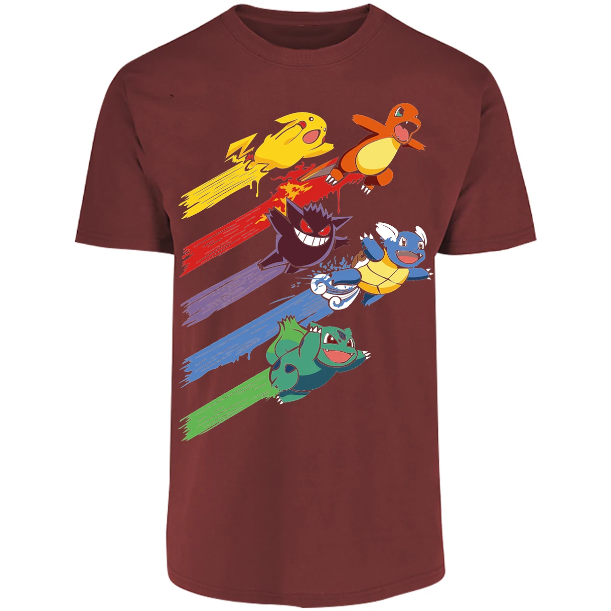 Playera Pokemon Anime Pokemon para Adulto 28