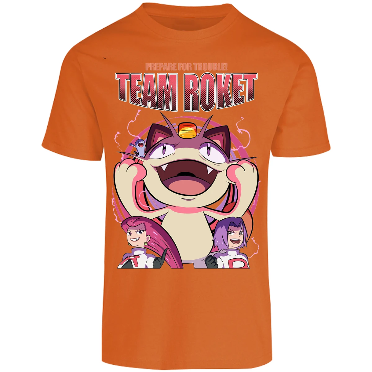 Playera Pokemon Team Rocket para Adulto 31