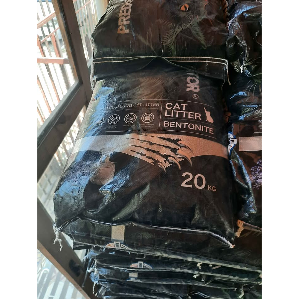 LIQUIDACION ARENA SANITARIA AGLUTINANTE LAVANDA 20 -40 KILOS