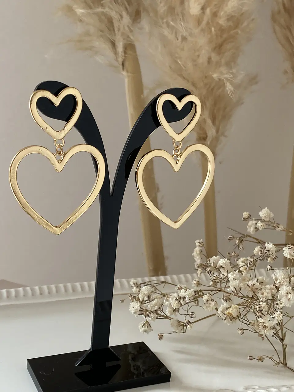Aros Maxi Cuore  Silueta Gold 1