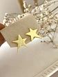 Aros Estrella Rockera Gold - Miniatura 1
