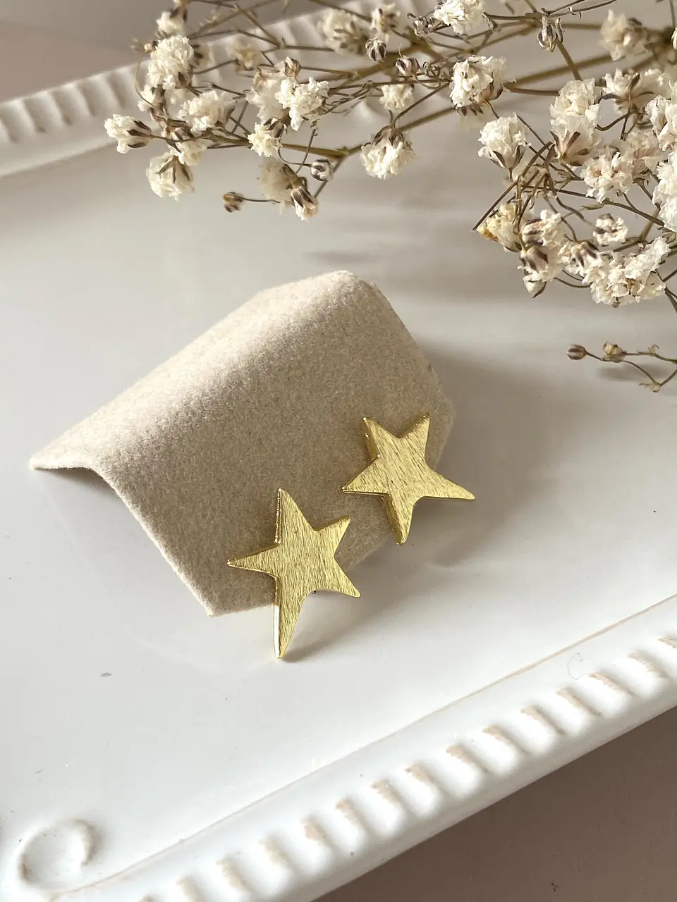 Aros Estrella Rockera Gold 2