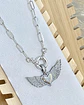 Collar Corazón Alado Circones Silver - Miniatura 2