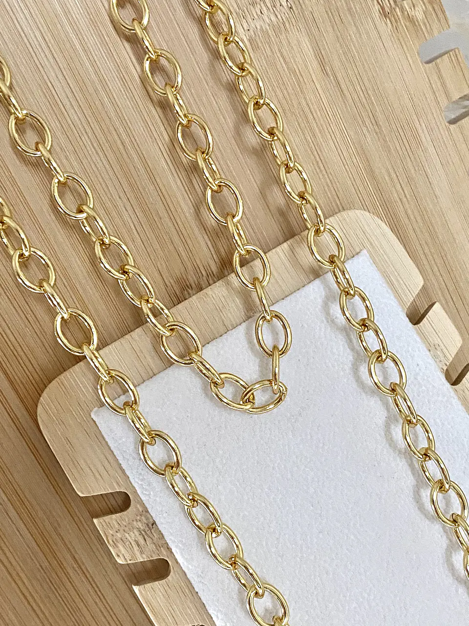 Maxi Collar Cacho enchapado oro 3