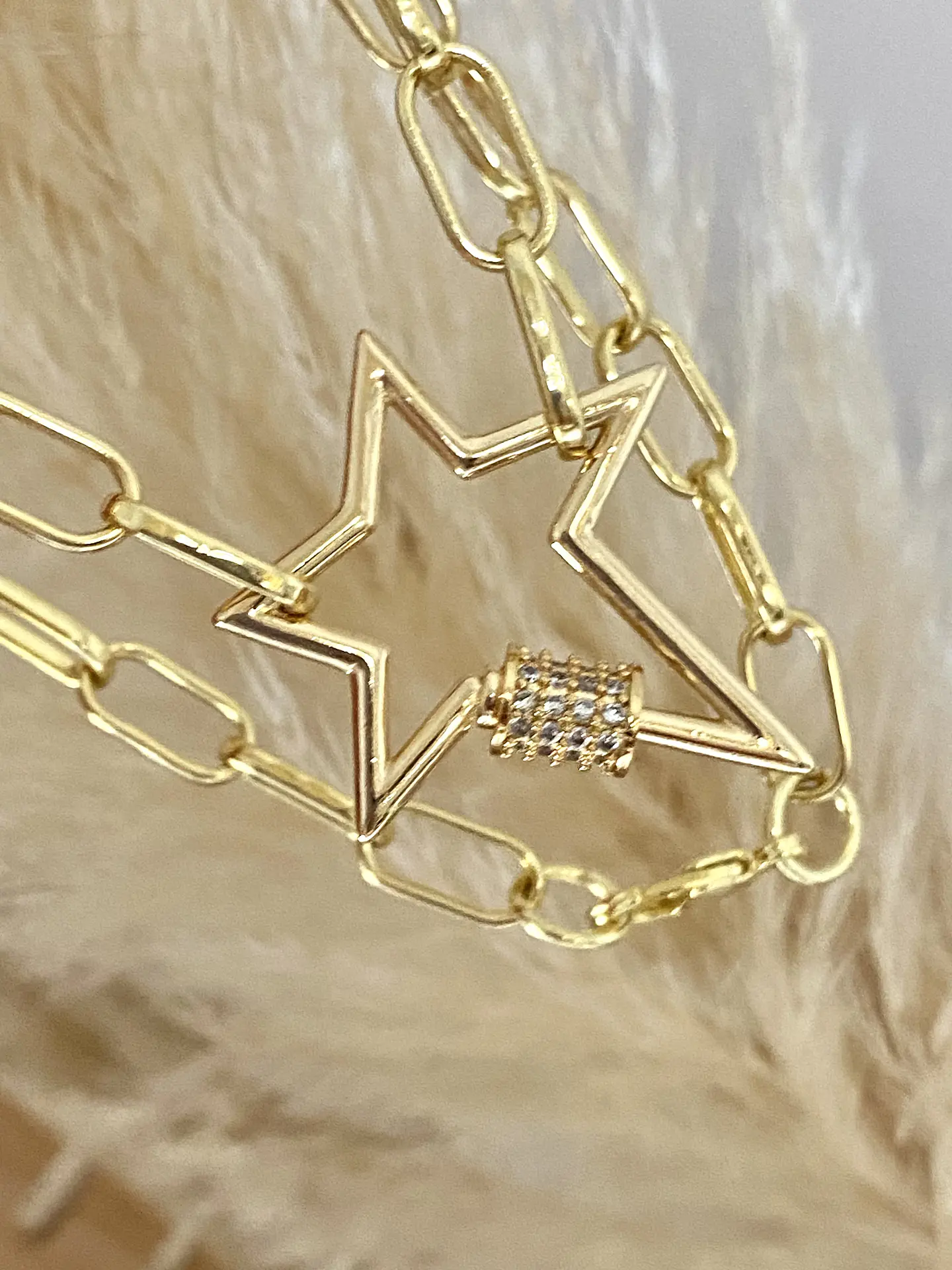 Collar Estrella Rockera Gold 1