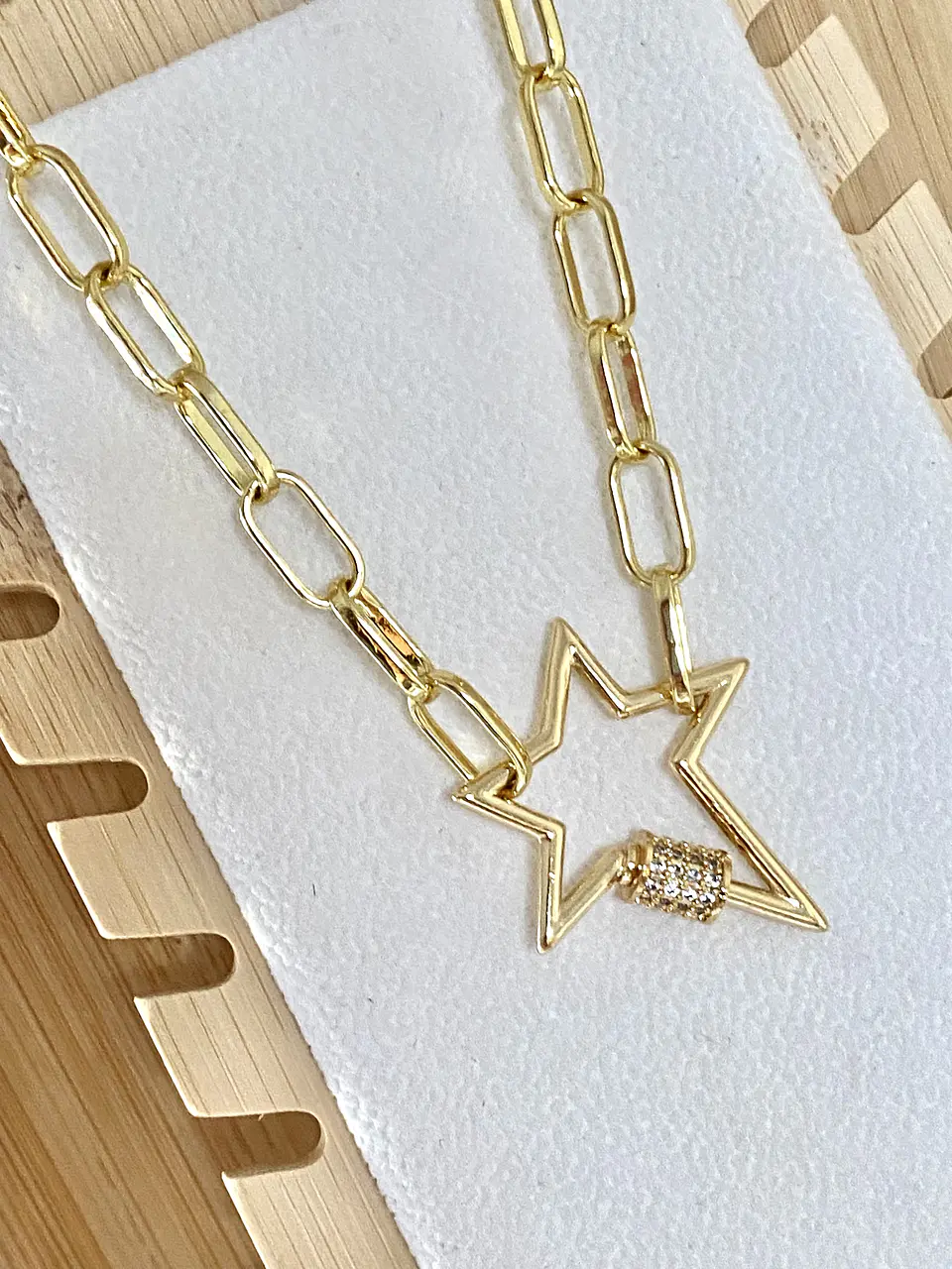 Collar Estrella Rockera Gold 3