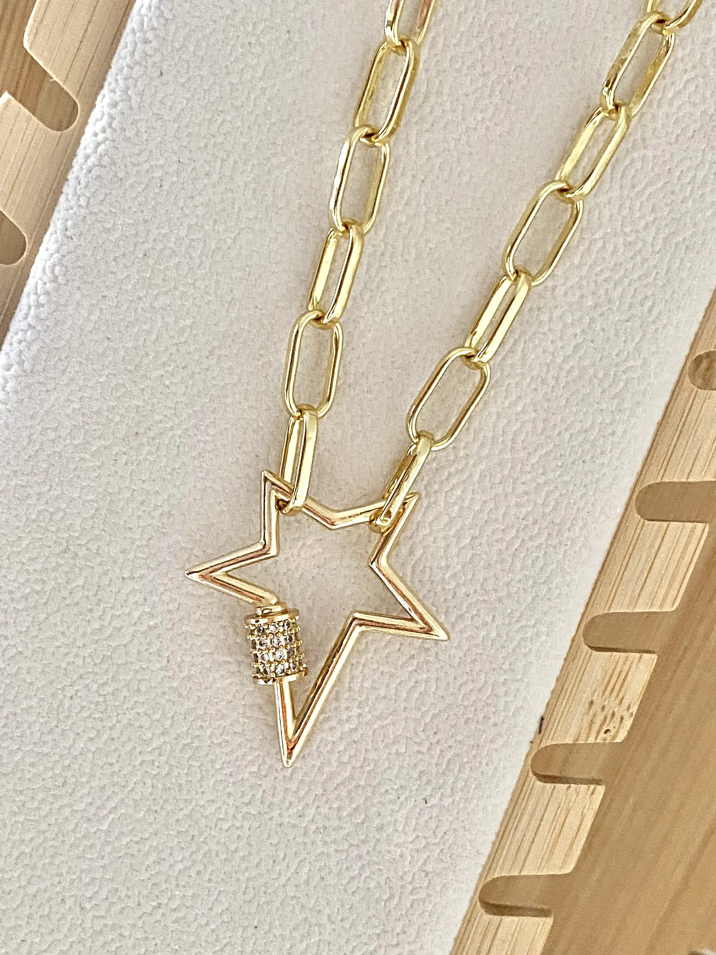 Collar Estrella Rockera Gold 4