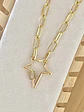 Collar Estrella Rockera Gold - Miniatura 4