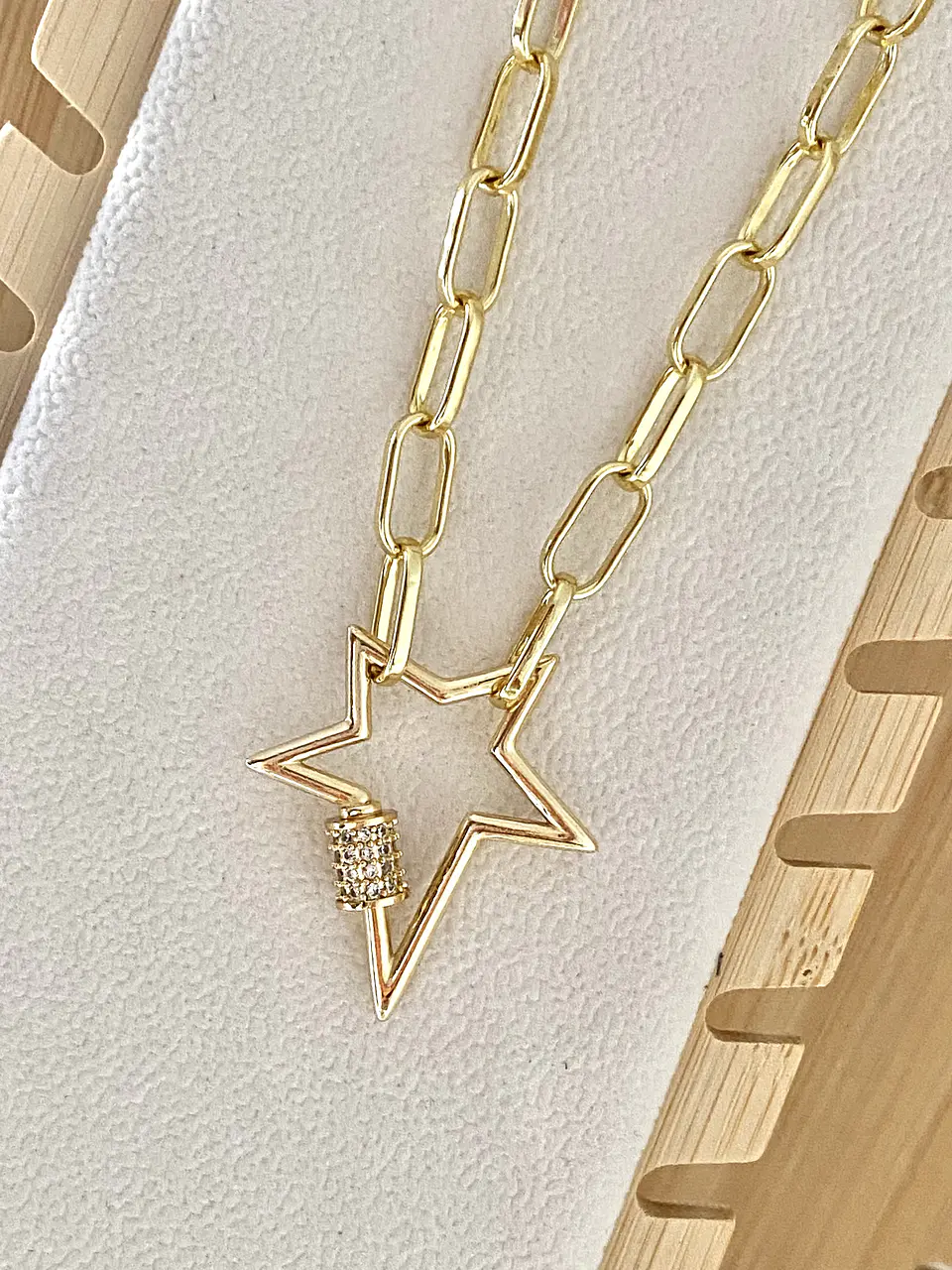Collar Estrella Rockera Gold 4