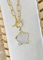Collar Estrella Cuarzo Blanco - Miniatura 2